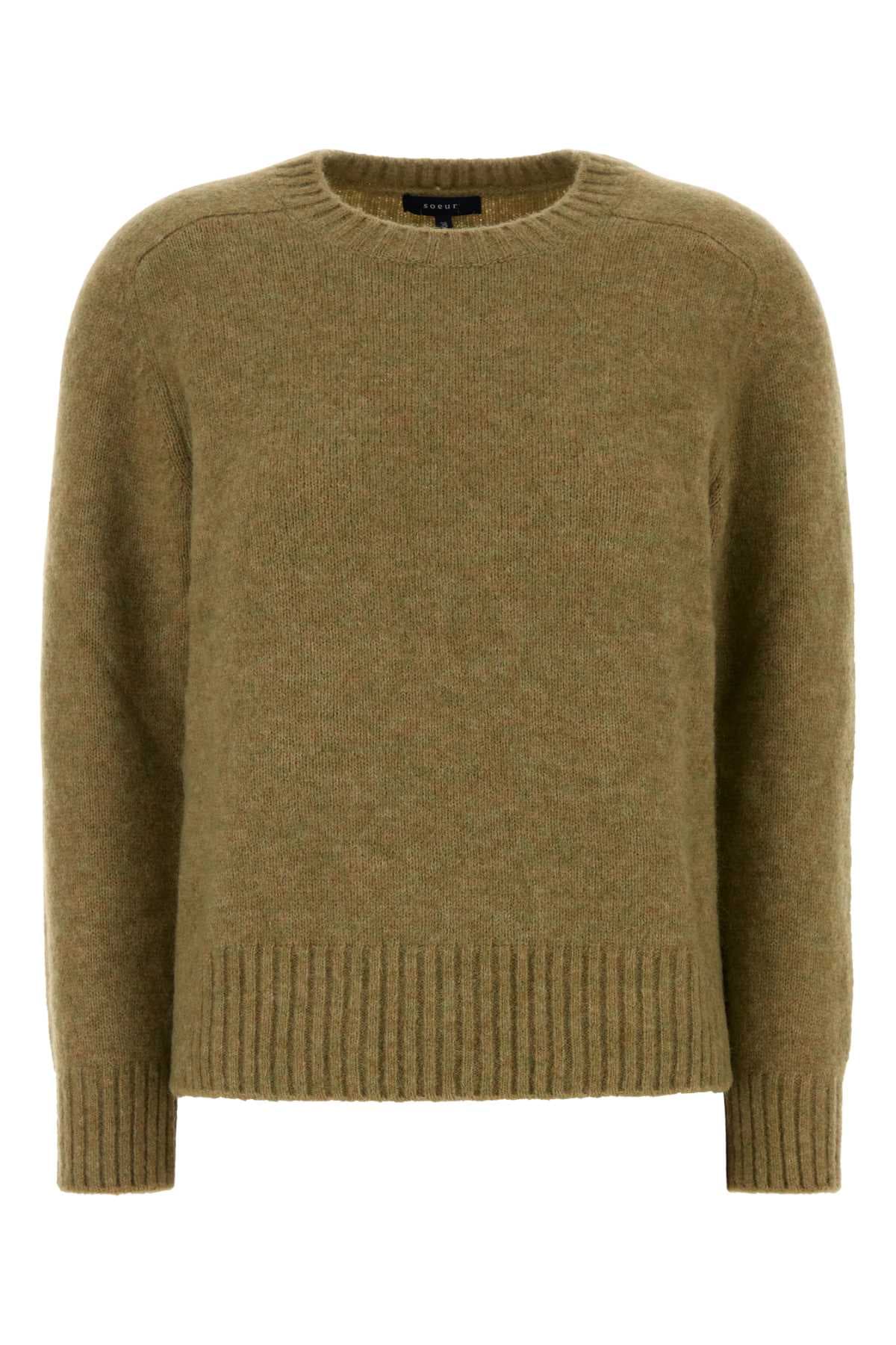 Sage green wool blend Envie sweater