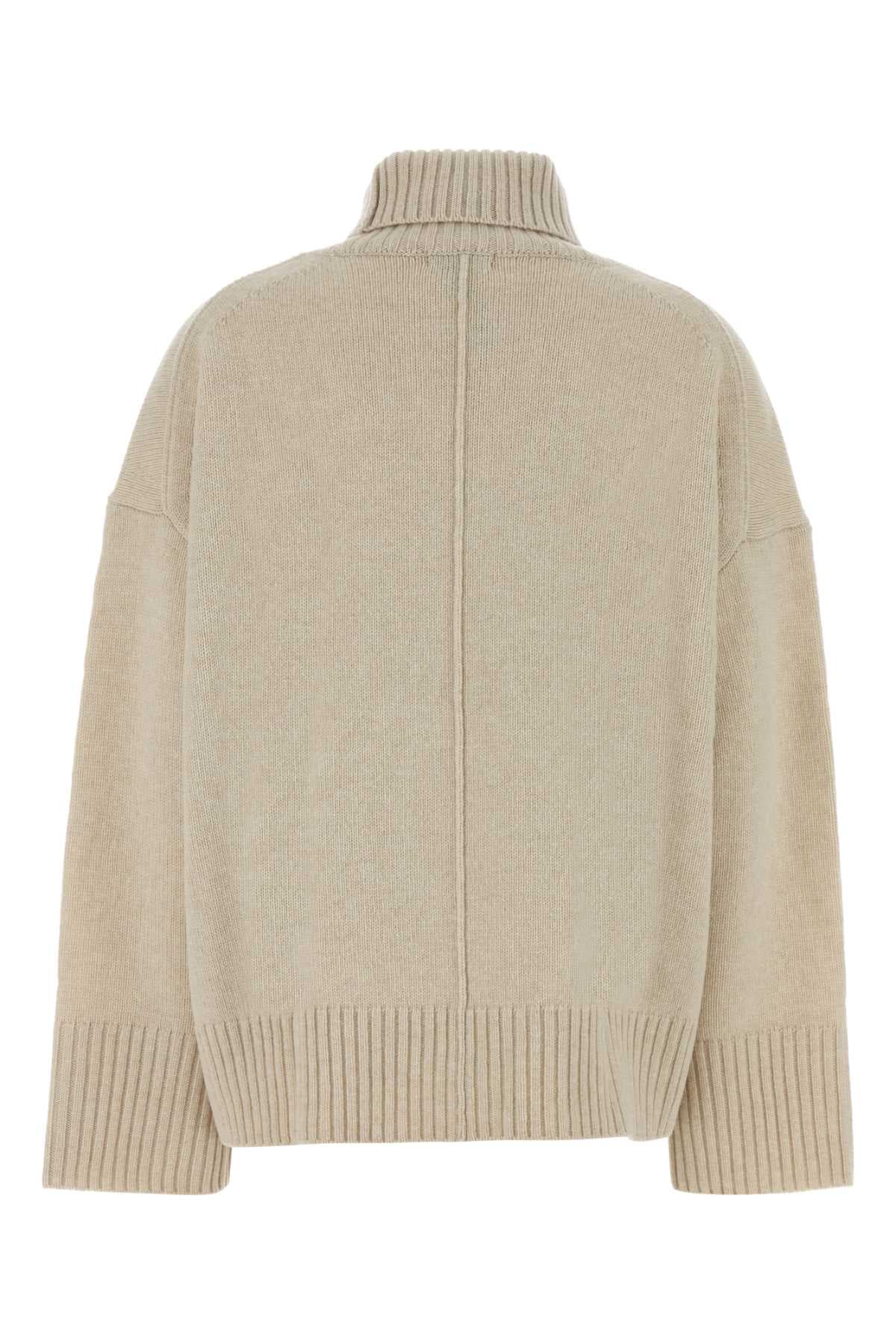 Ivory wool oversize William sweater - мініатюра 2