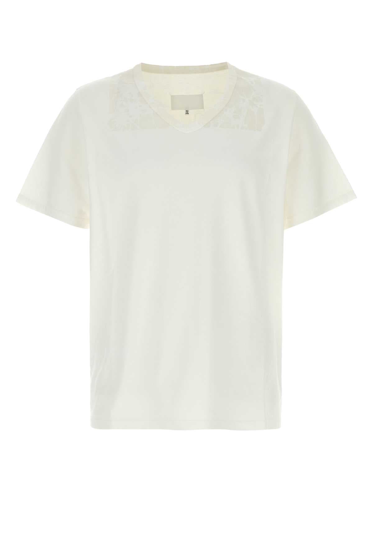 White cotton t-shirt