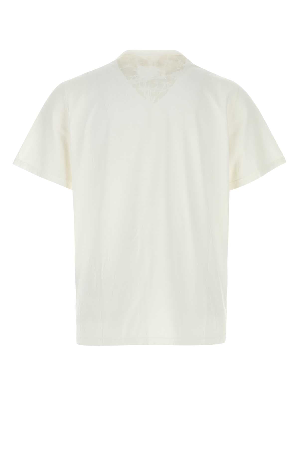 White cotton t-shirt - мініатюра 2