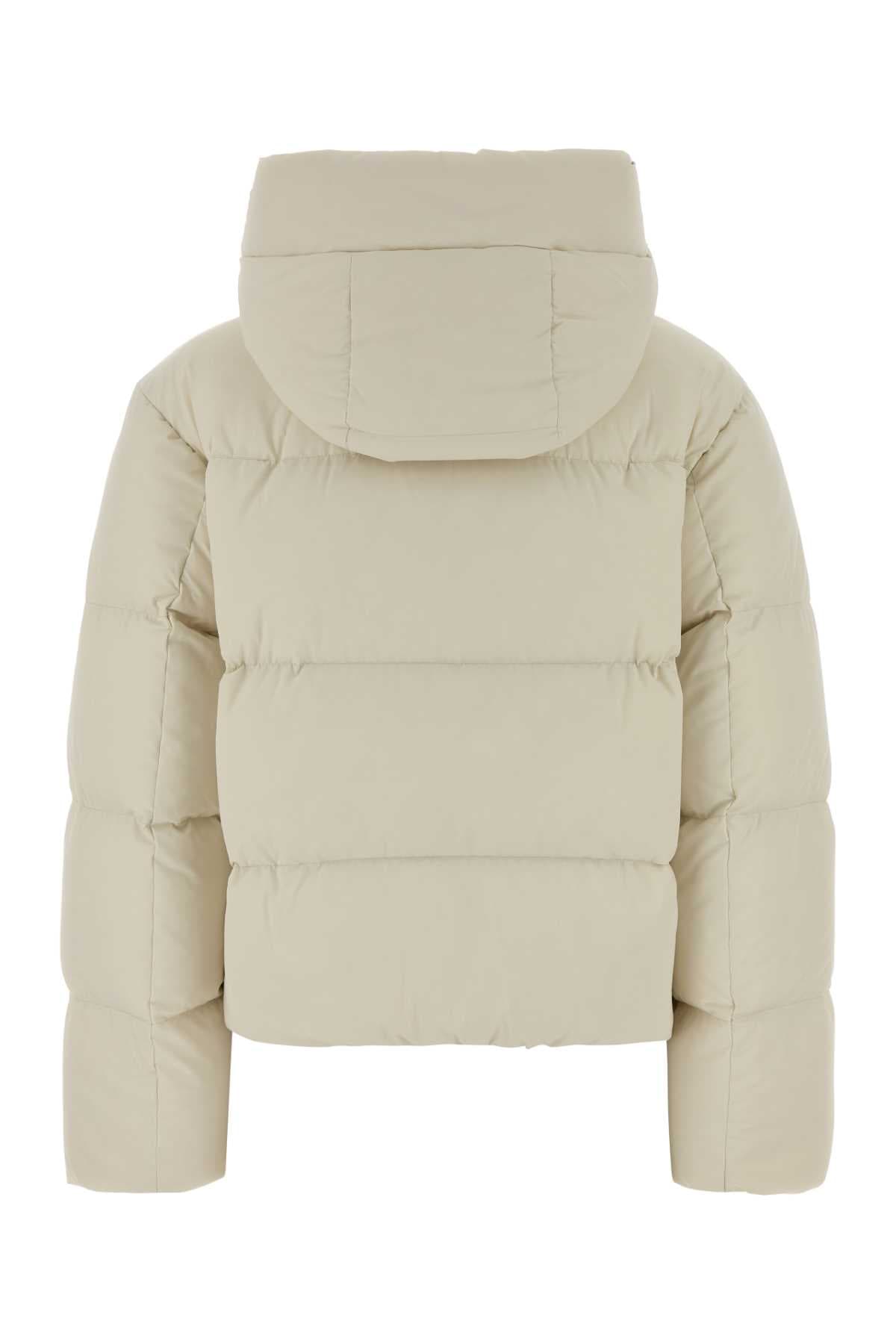 Ivory stretch nylon Madison down jacket - мініатюра 2