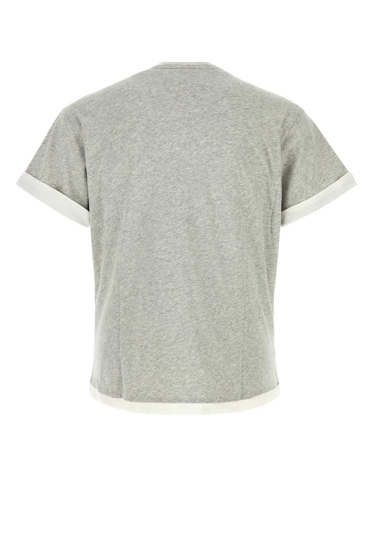Grey cotton Roman t-shirt - мініатюра 2
