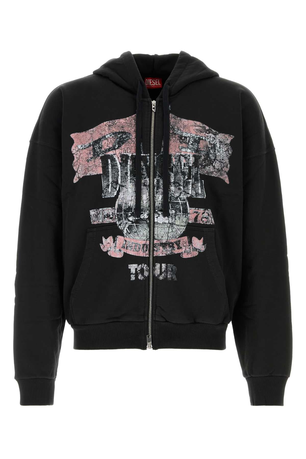 Slate cotton S-Will sweatshirt