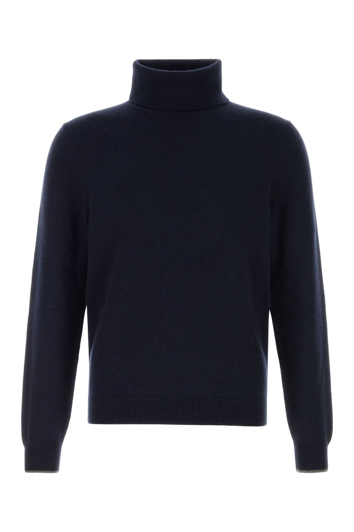 Midnight blue cashmere sweater
