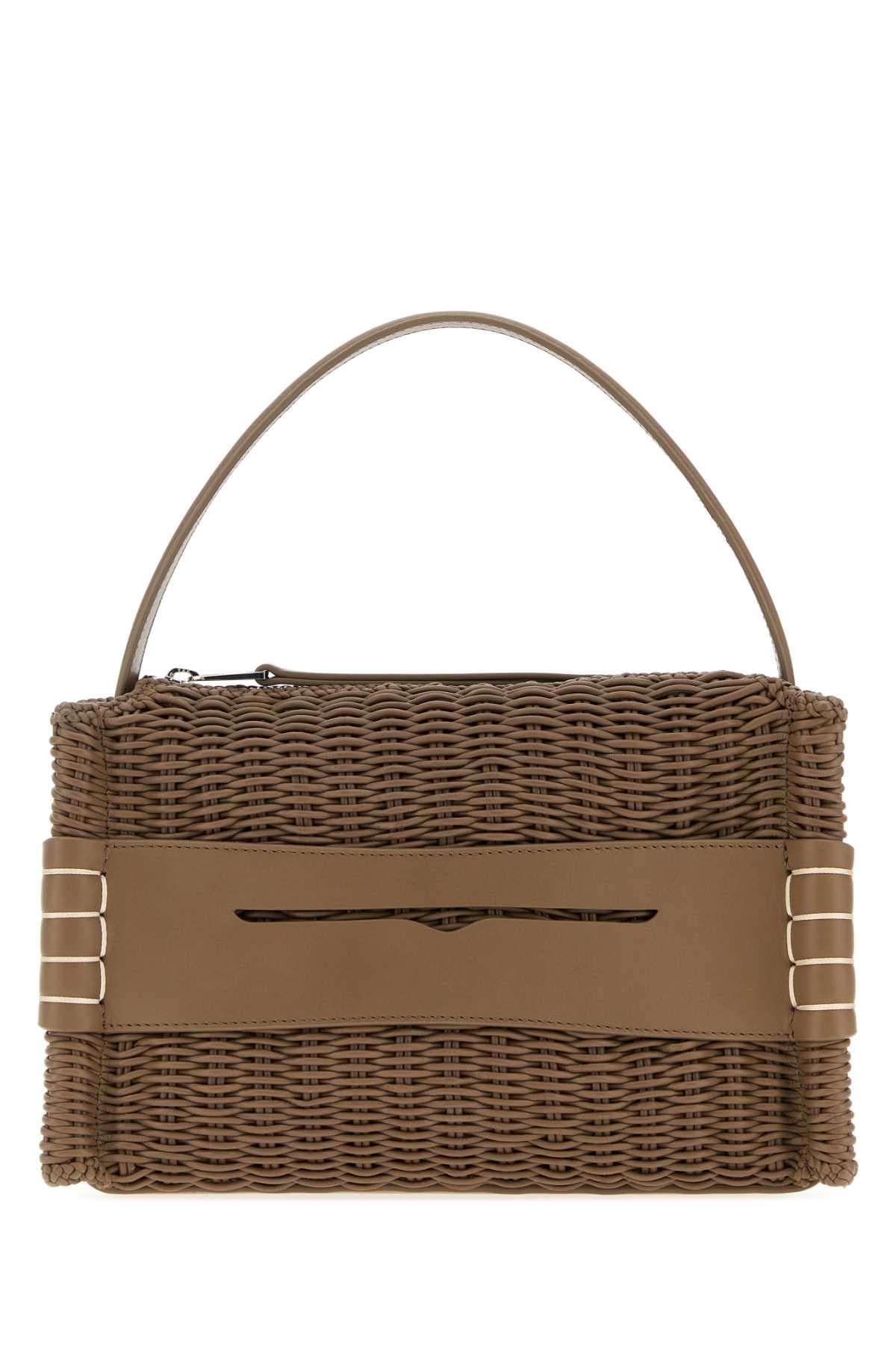 Mud leather Loafers handbag