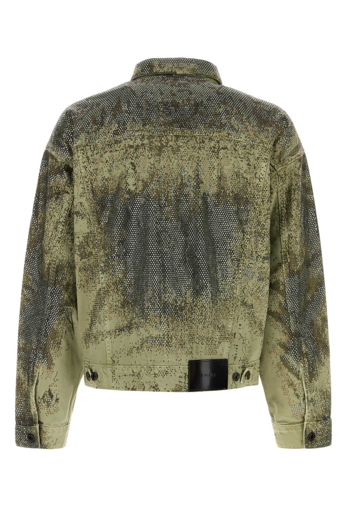 Printed denim jacket - мініатюра 2