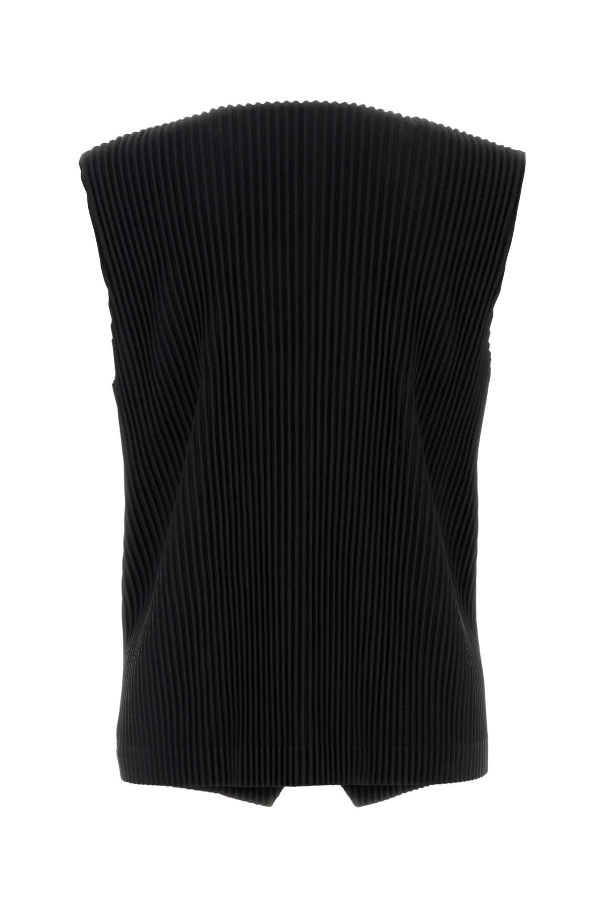 Black polyester vest - мініатюра 2
