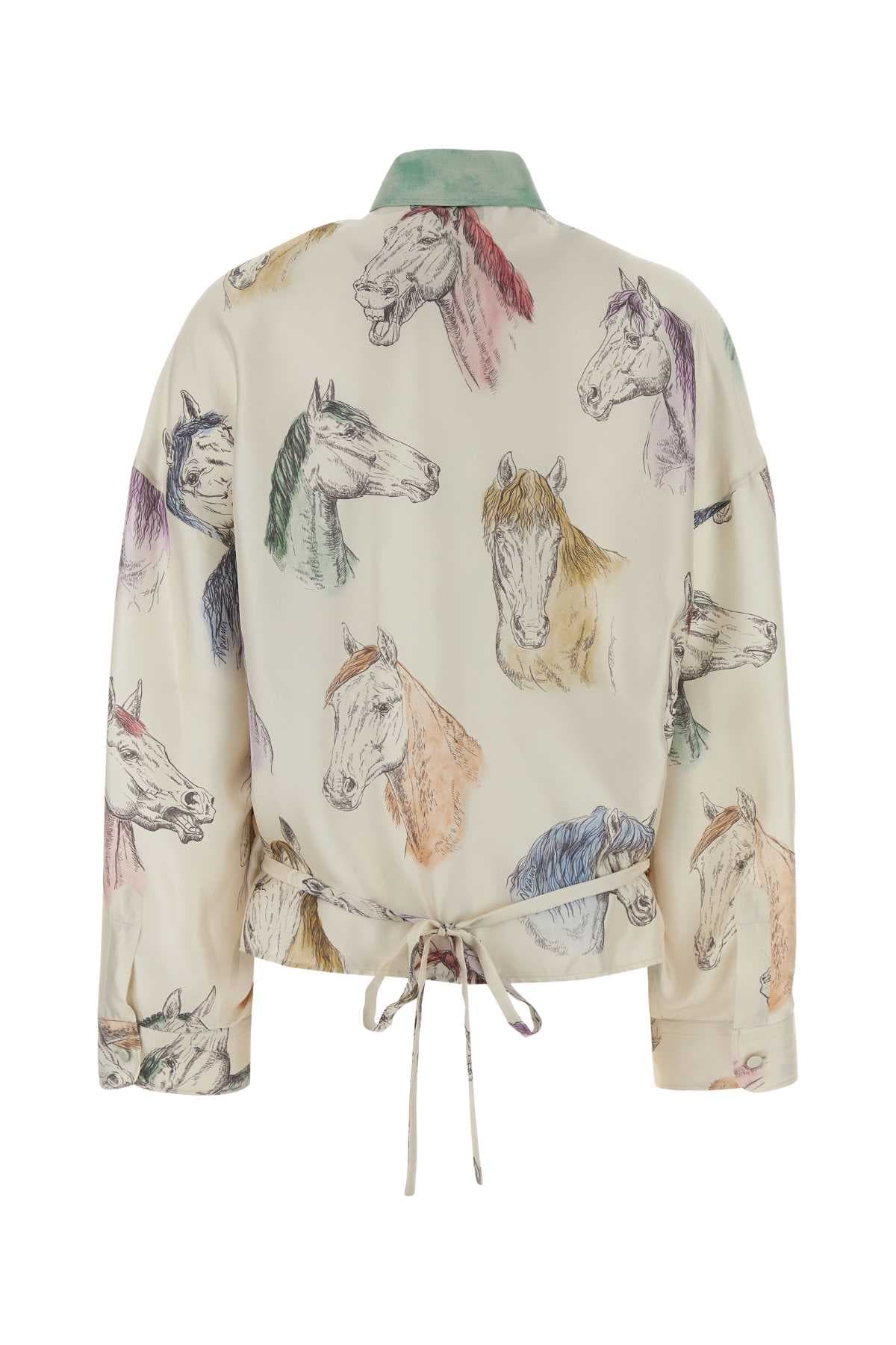 Printed twill shirt - мініатюра 2