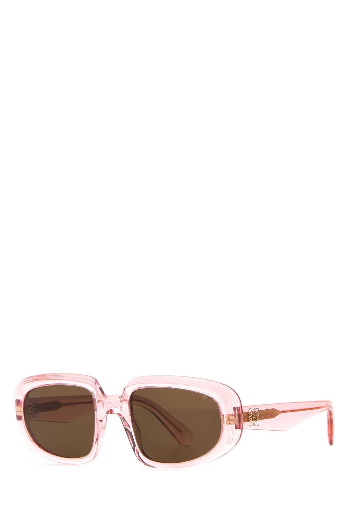 Pink acetate sunglasses