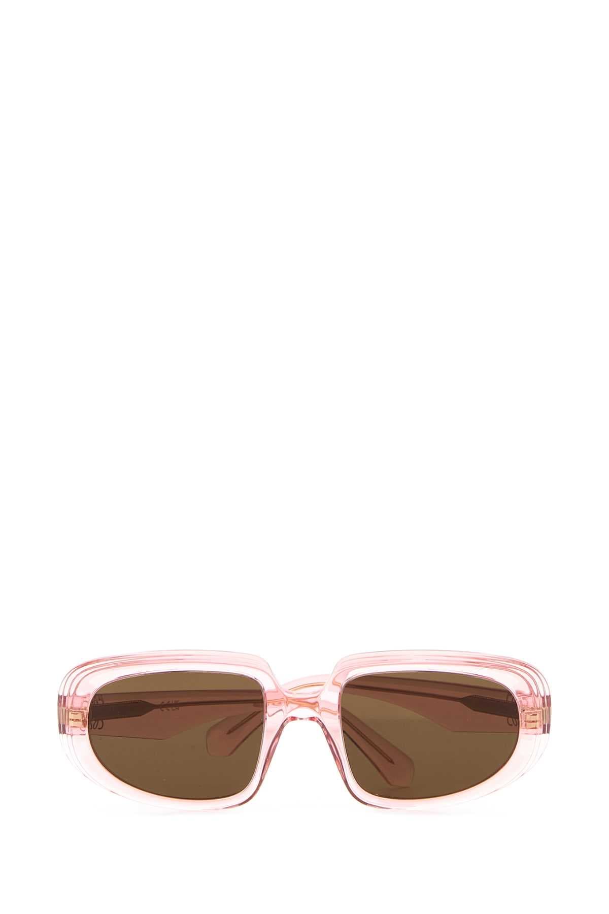 Pink acetate sunglasses - мініатюра 2