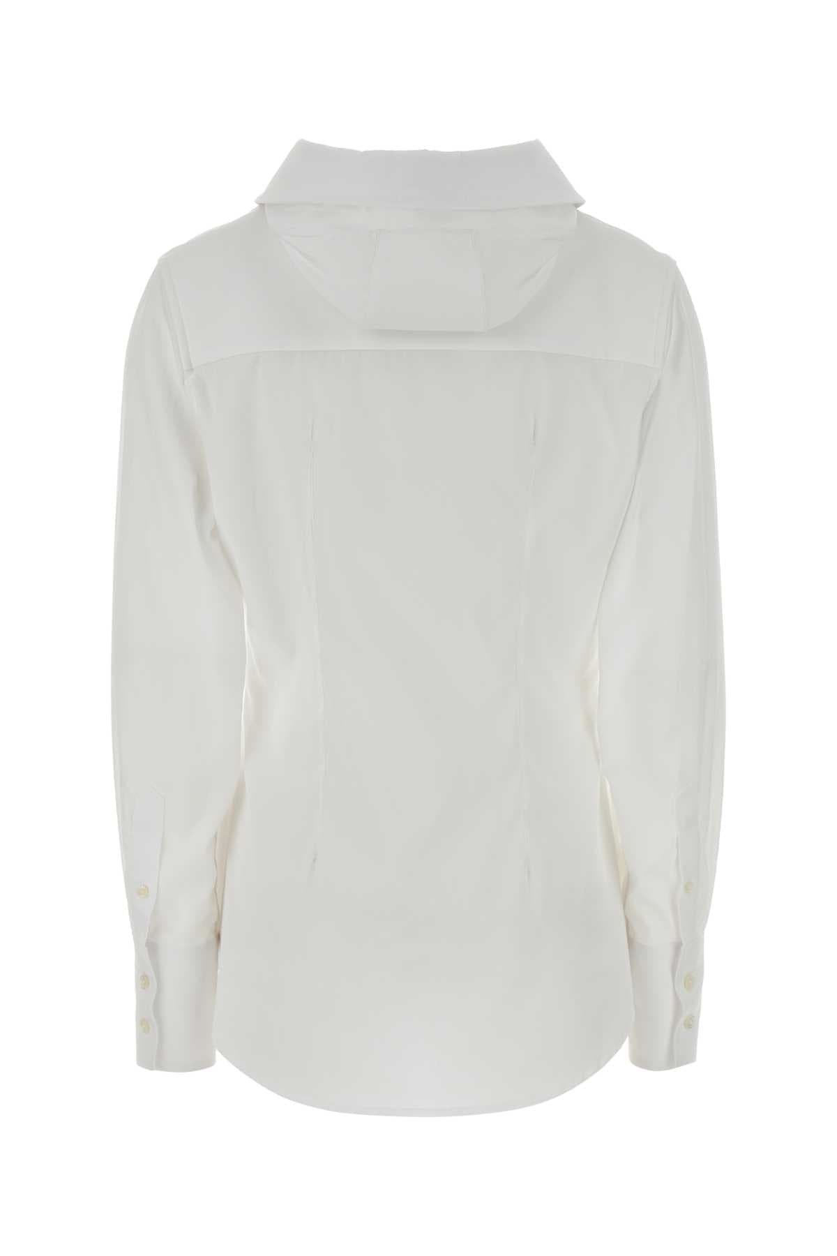 White poplin shirt - мініатюра 2