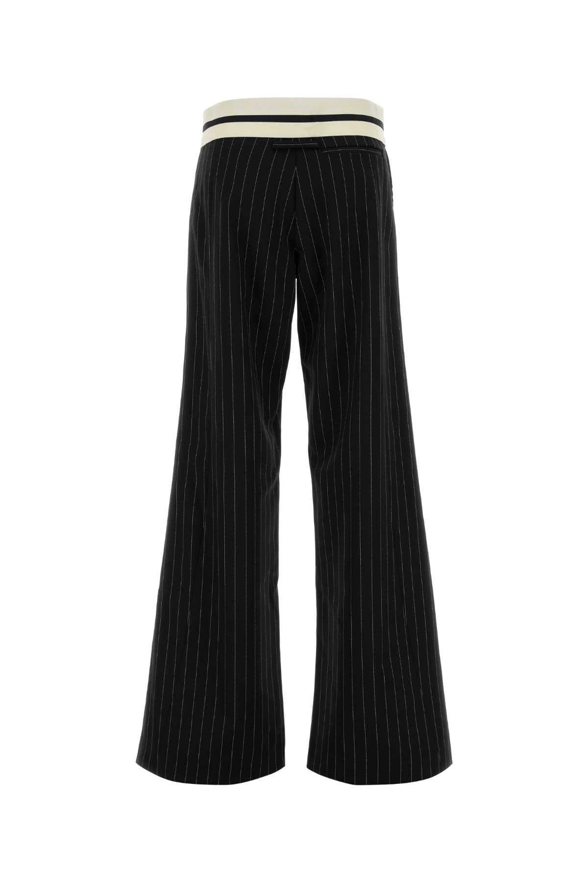 Embroidered wool pant - мініатюра 2