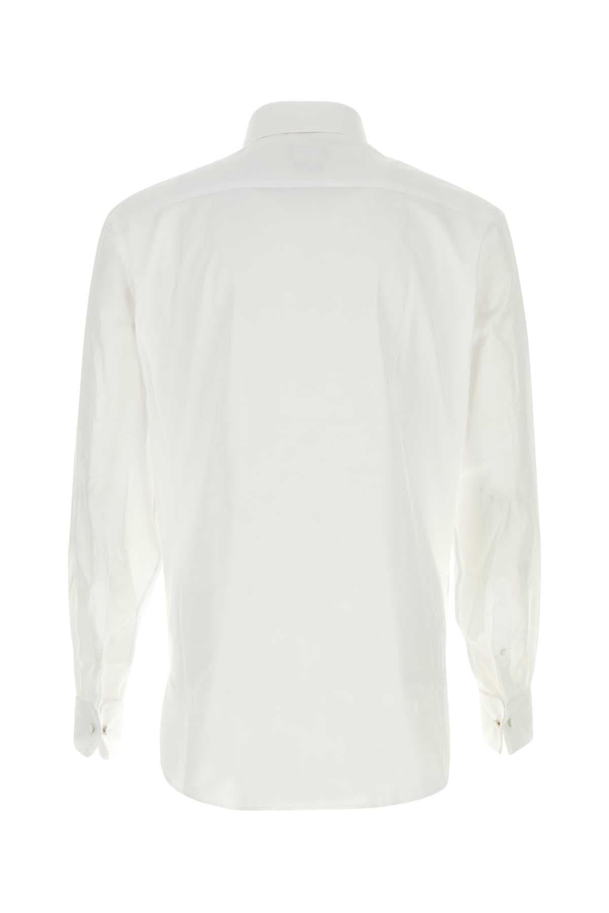 White cotton shirt - мініатюра 2