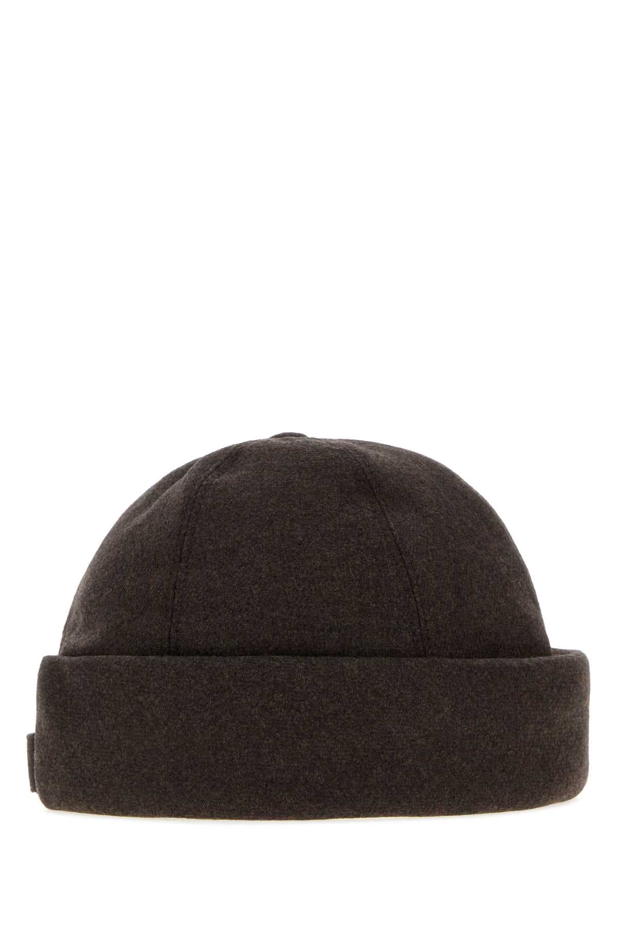 Chocolate cotton blend hat - мініатюра 2