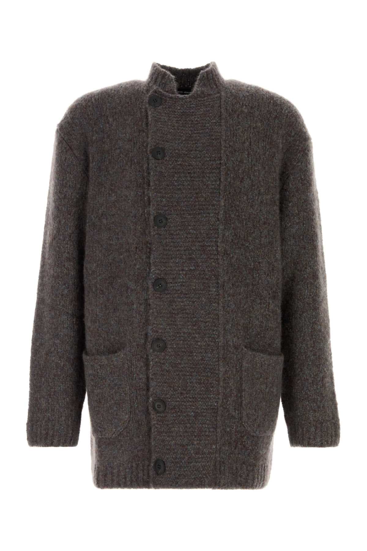 Multicolor cashmere blend cardigan