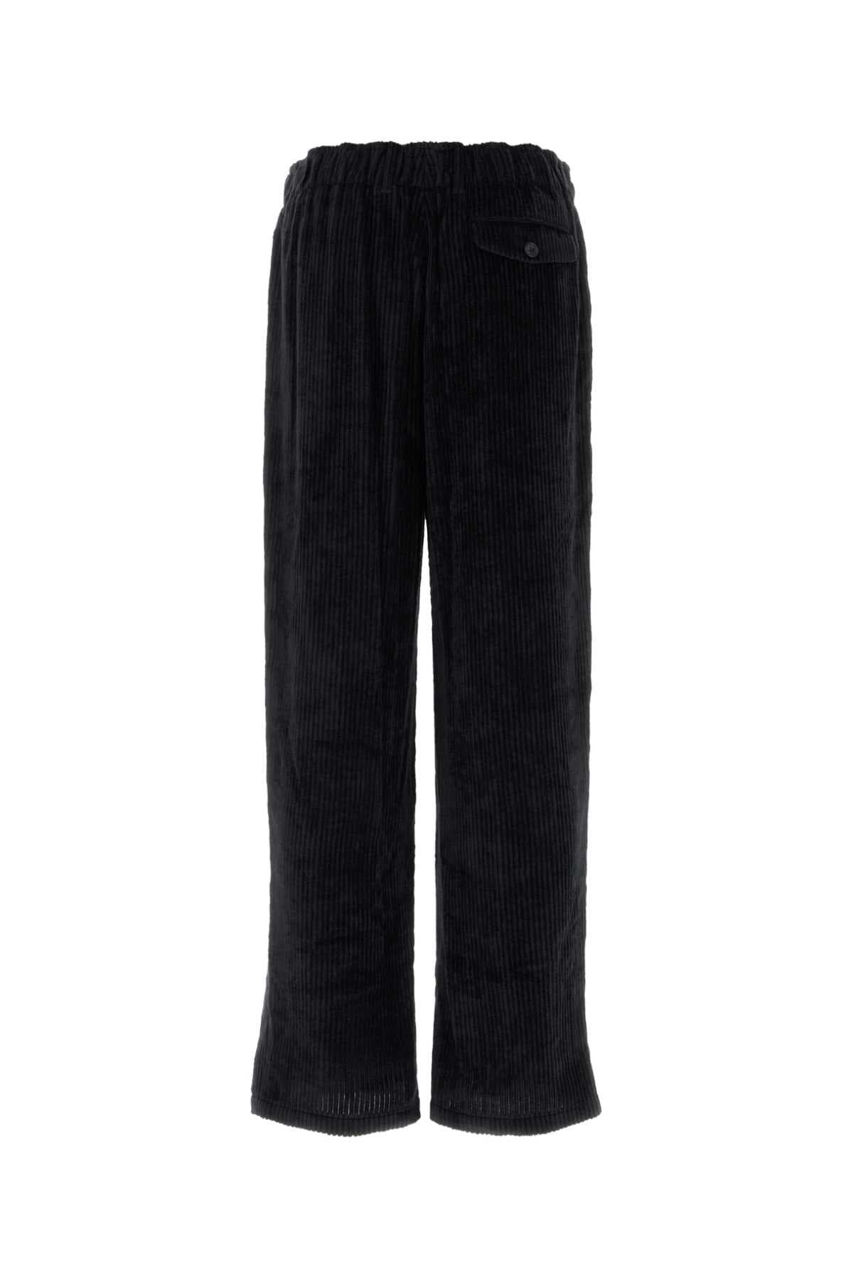 Charcoal corduroy wide-leg pant - мініатюра 2