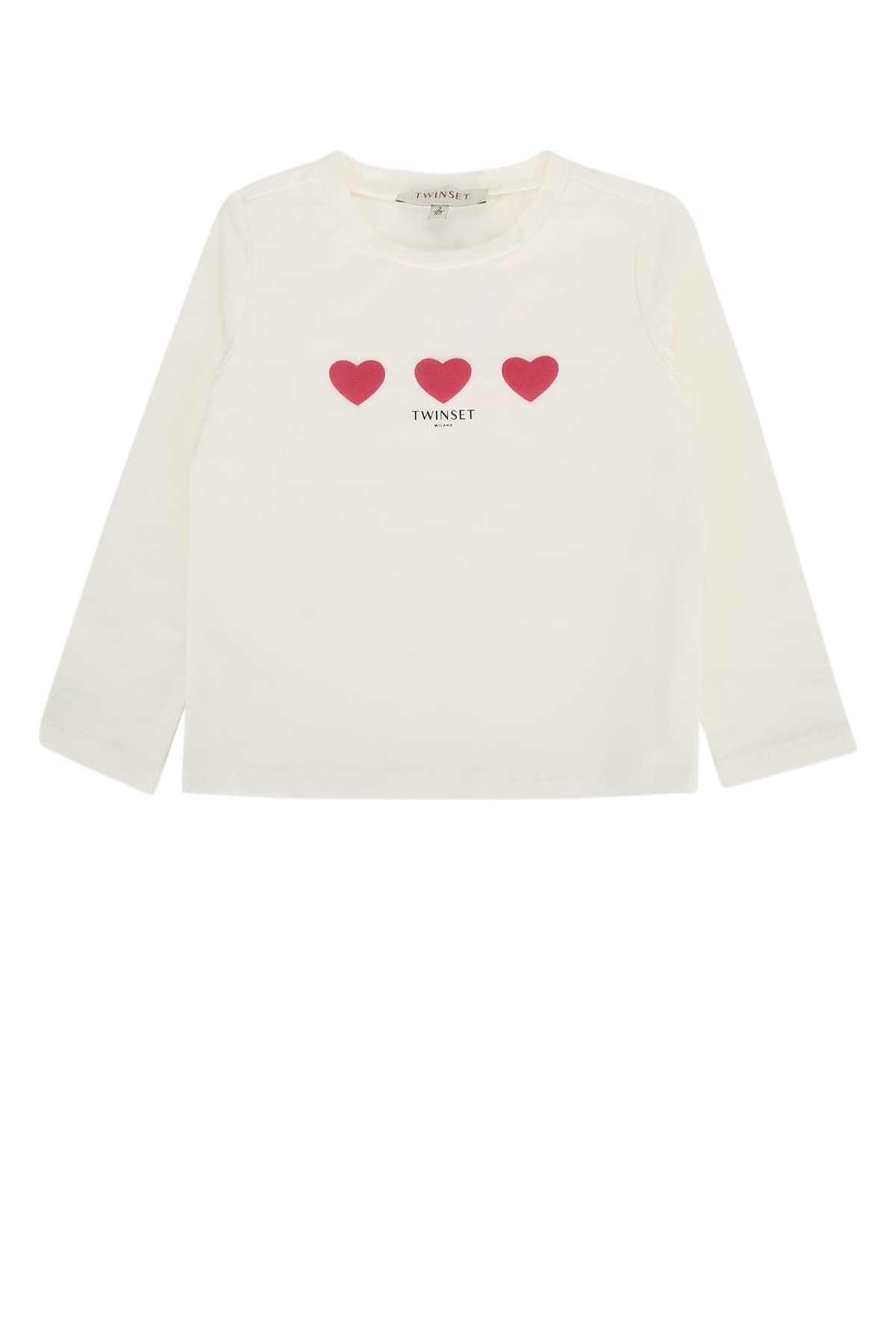 MAGLIA MANICA LUNGA CUORI