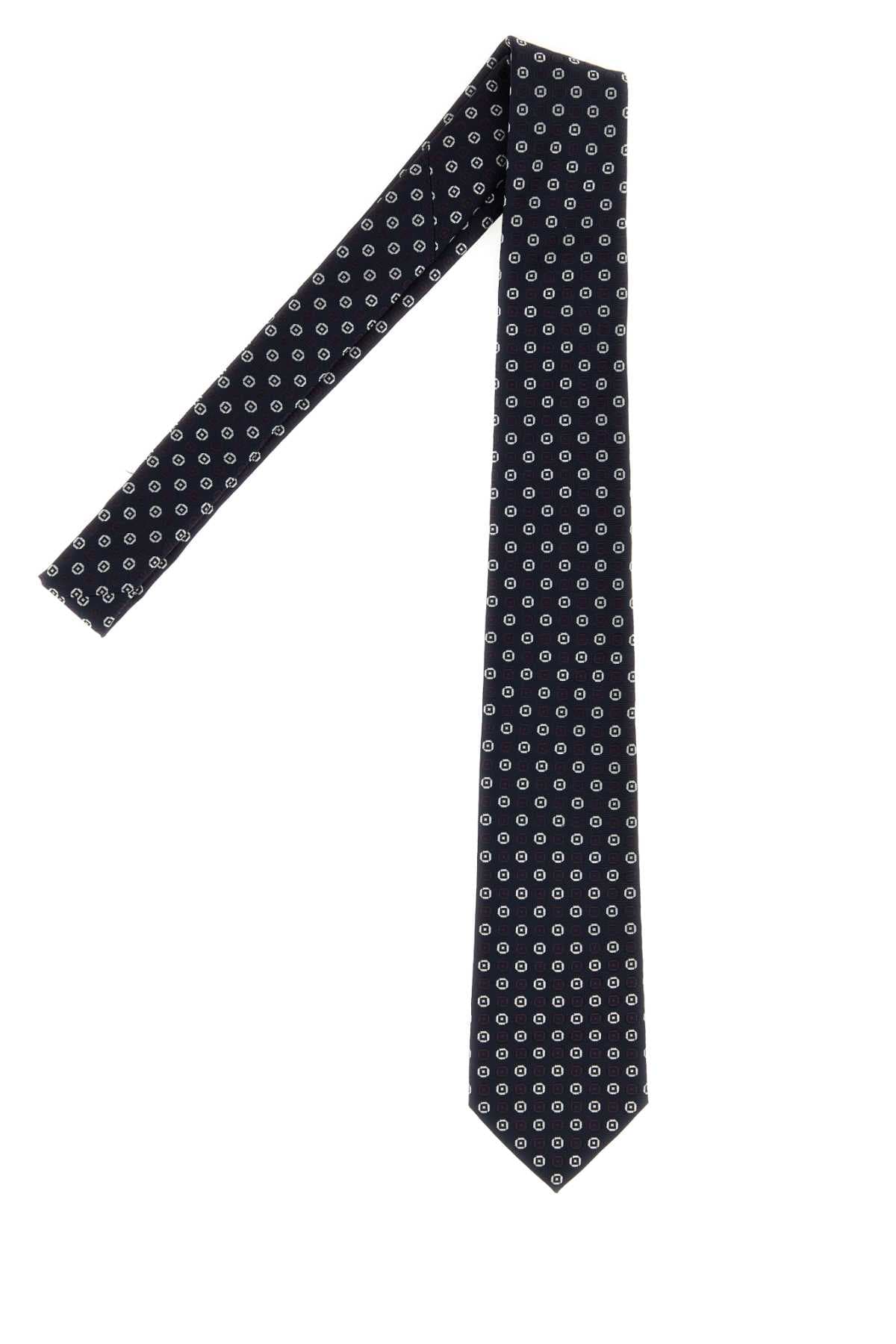 Embroidered jacquard tie - мініатюра 2