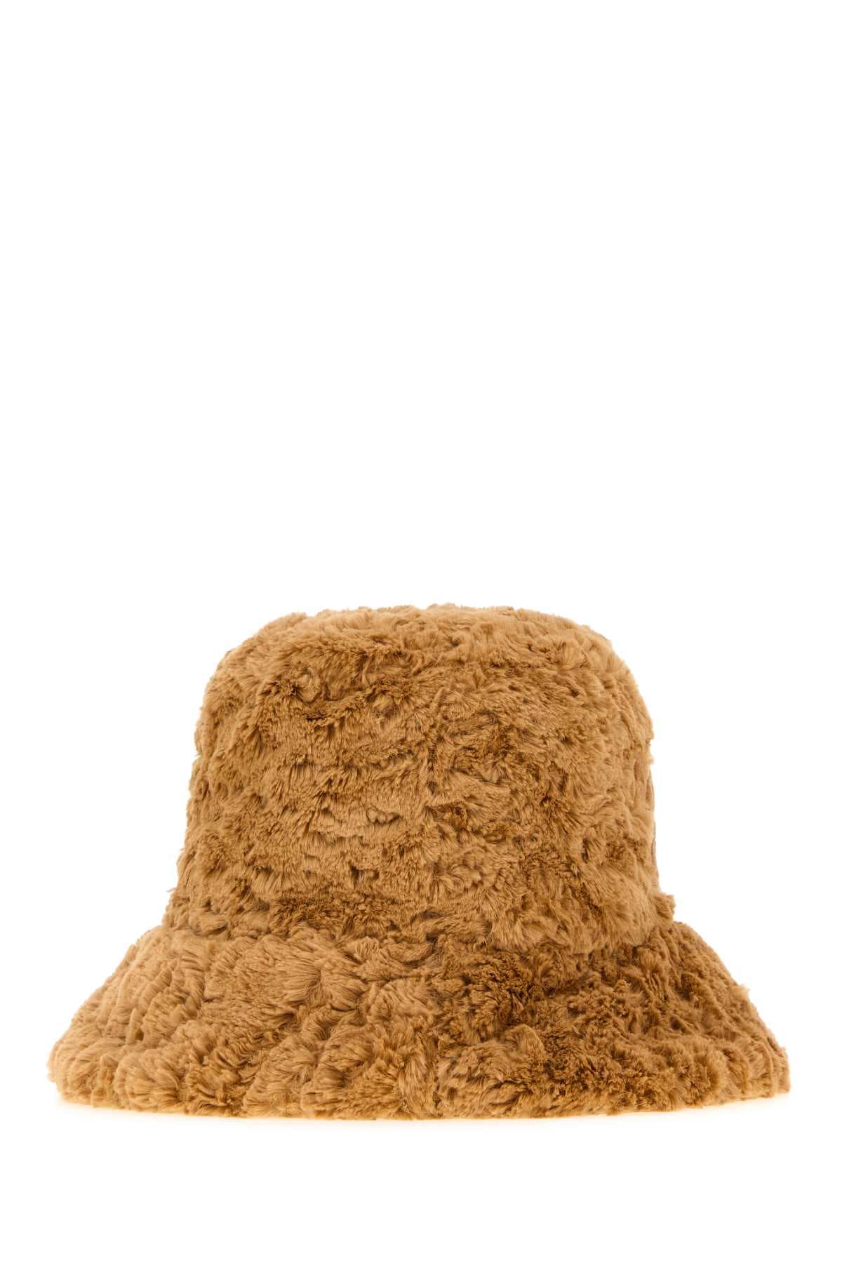 Biscuit eco fur Bartholomew Bear bucket hat - мініатюра 2