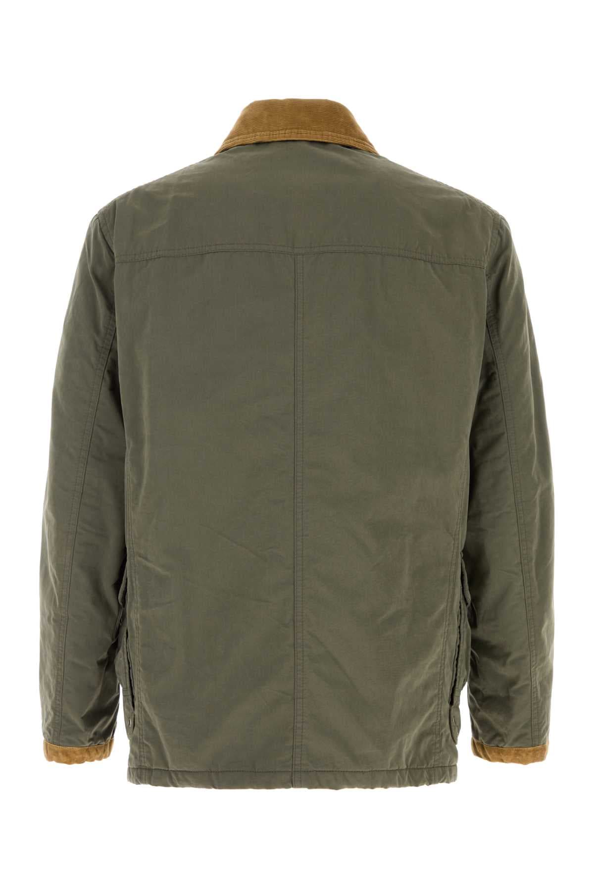 Army green cotton padded jacket - мініатюра 2