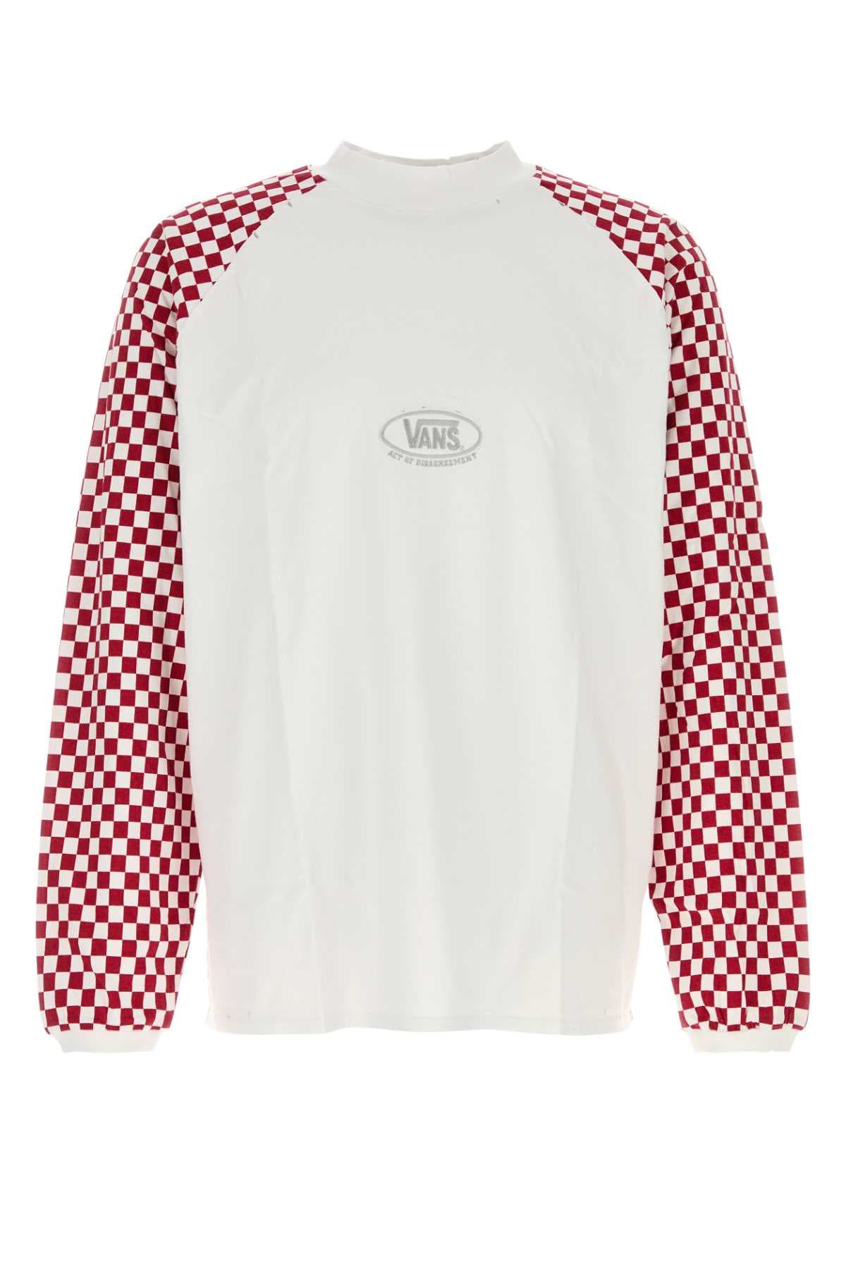 White cotton t-shirt