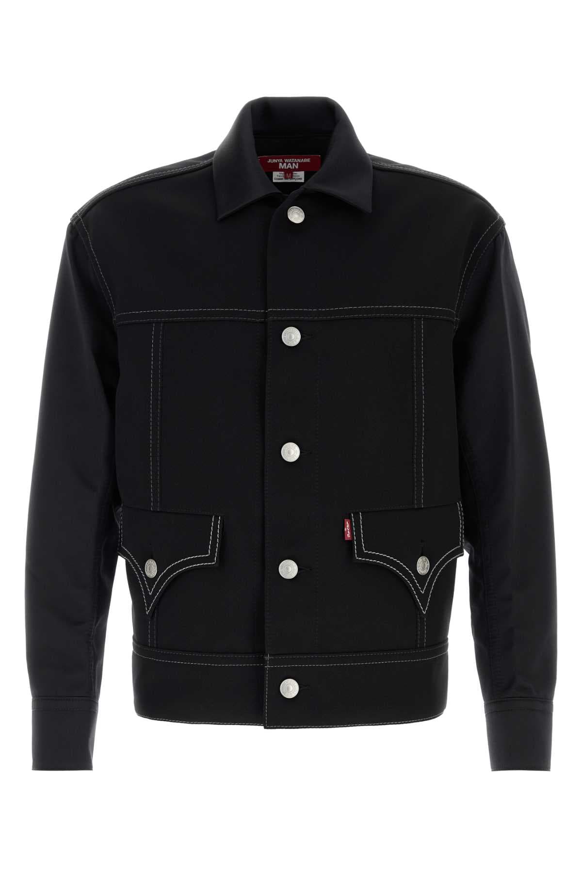 Black drill jacket