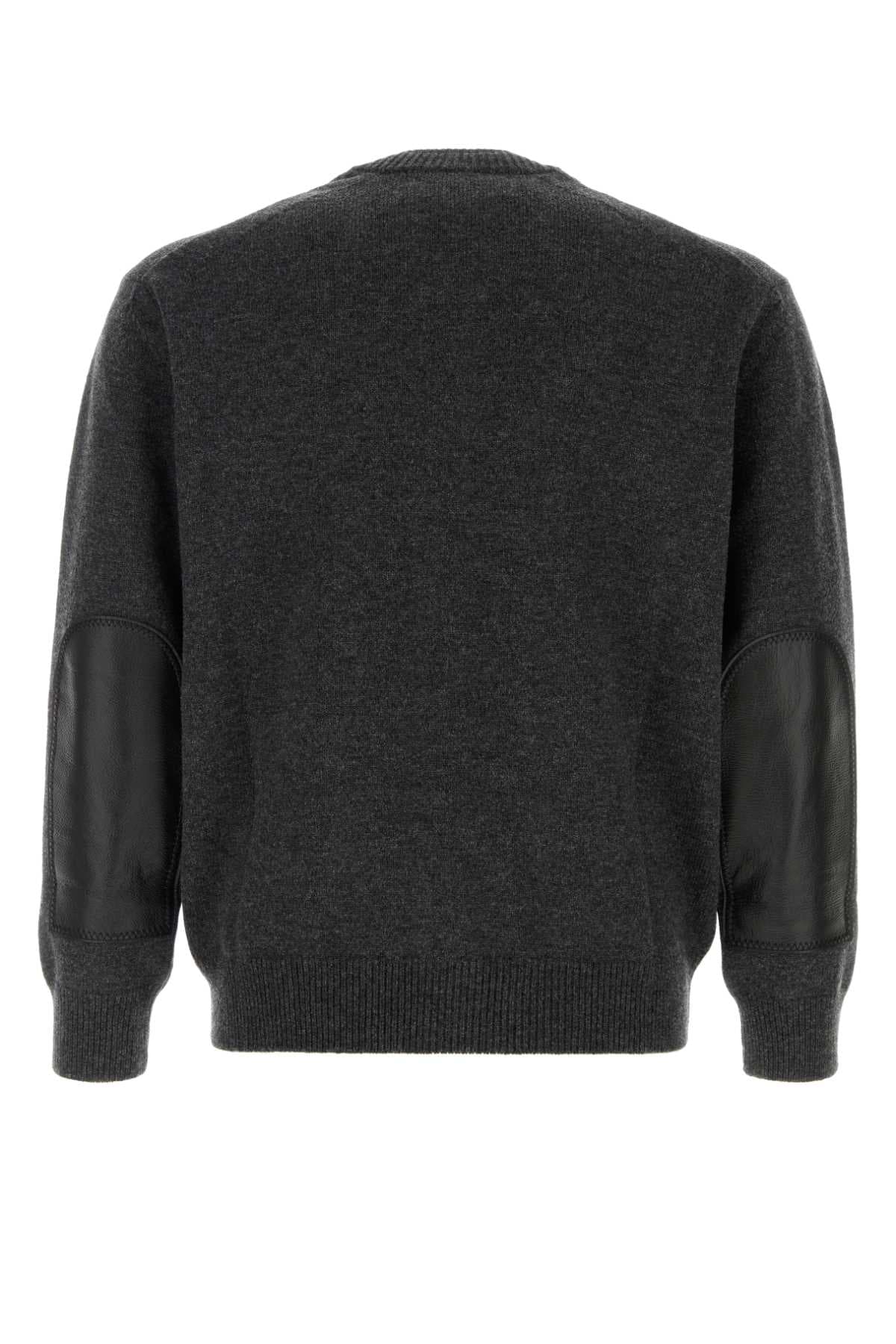 Charcoal wool cardigan - мініатюра 2