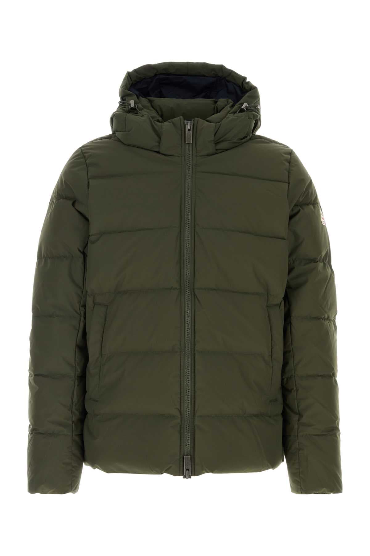 Khaki polyester Spoutnic down jacket