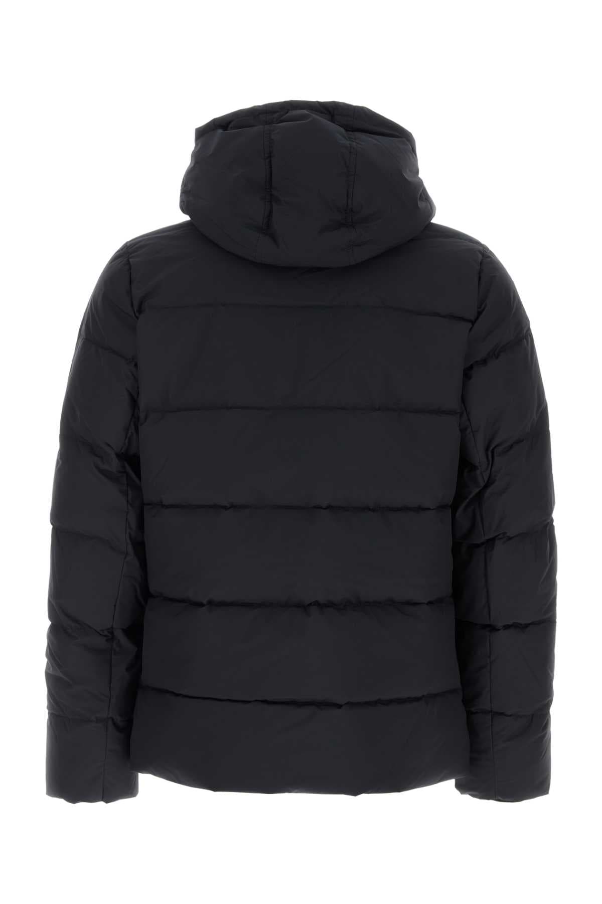 Navy blue polyester Spoutnic down jacket - мініатюра 2