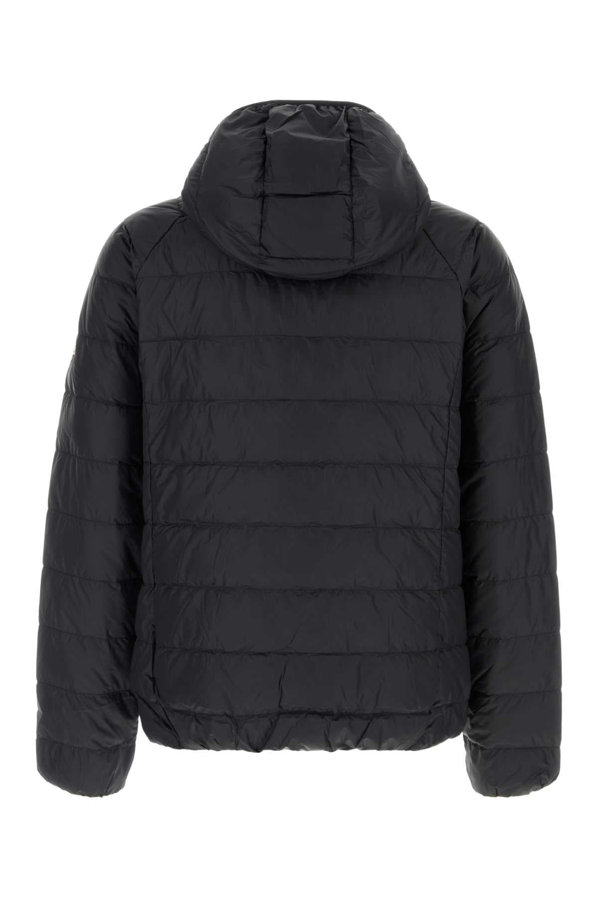 Black nylon Guzet down jacket - мініатюра 2