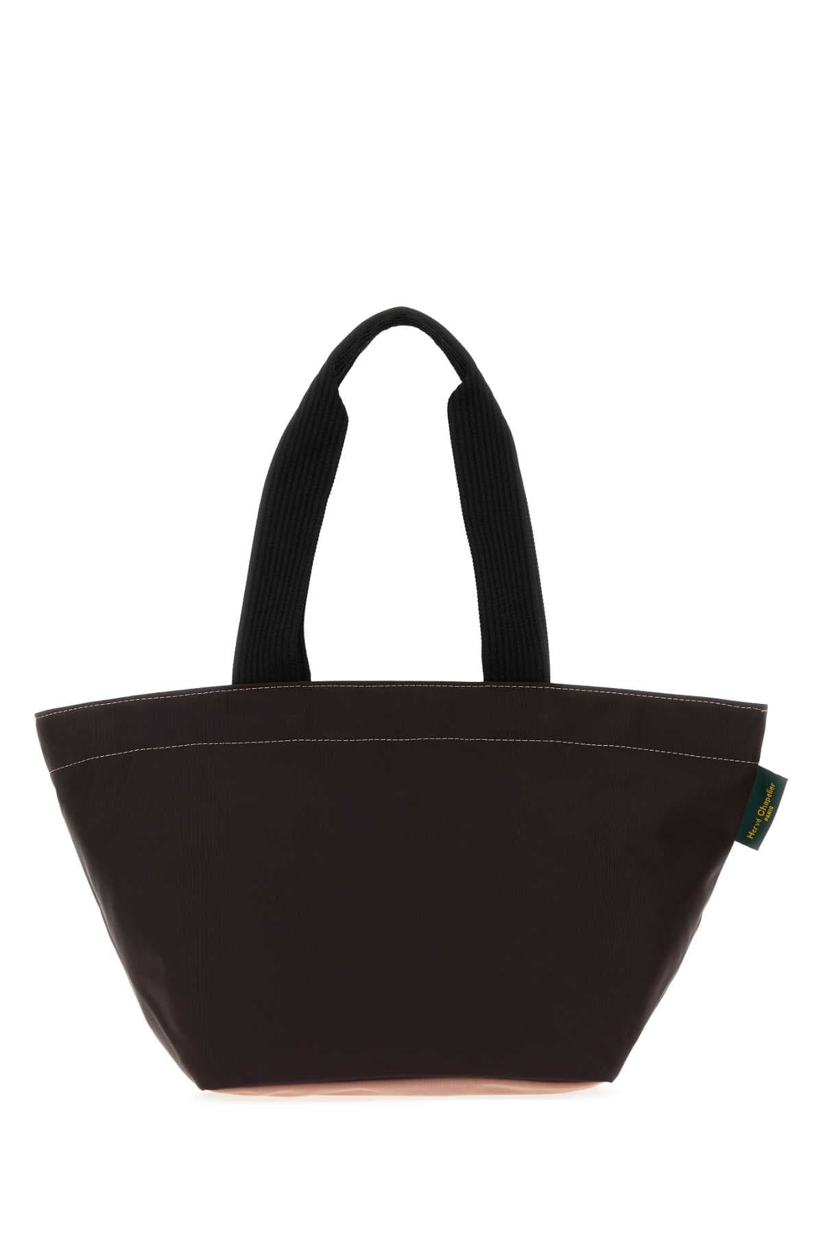 Dark brown nylon 1028N handbag