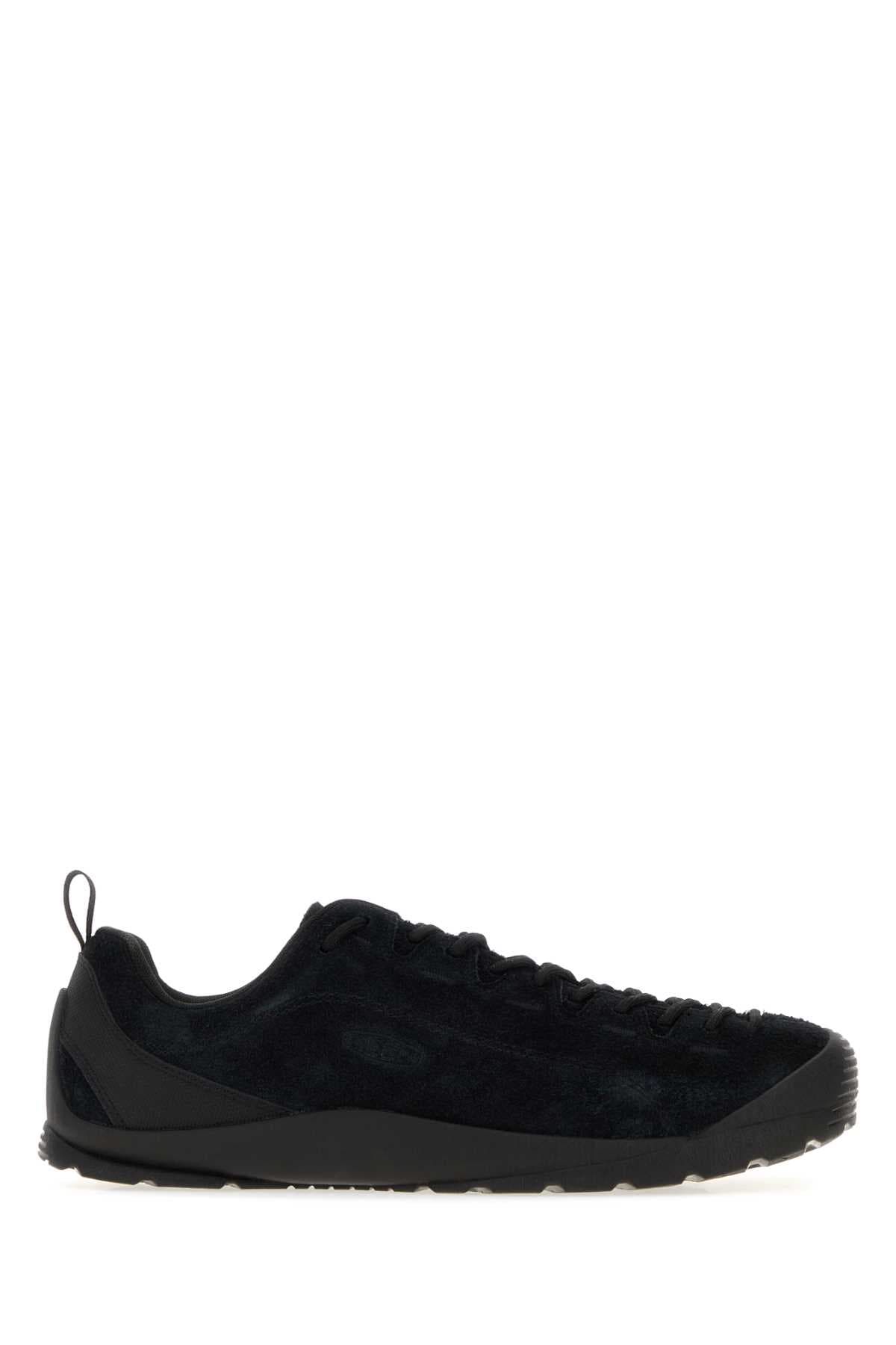 Black suede Jasper sneakers