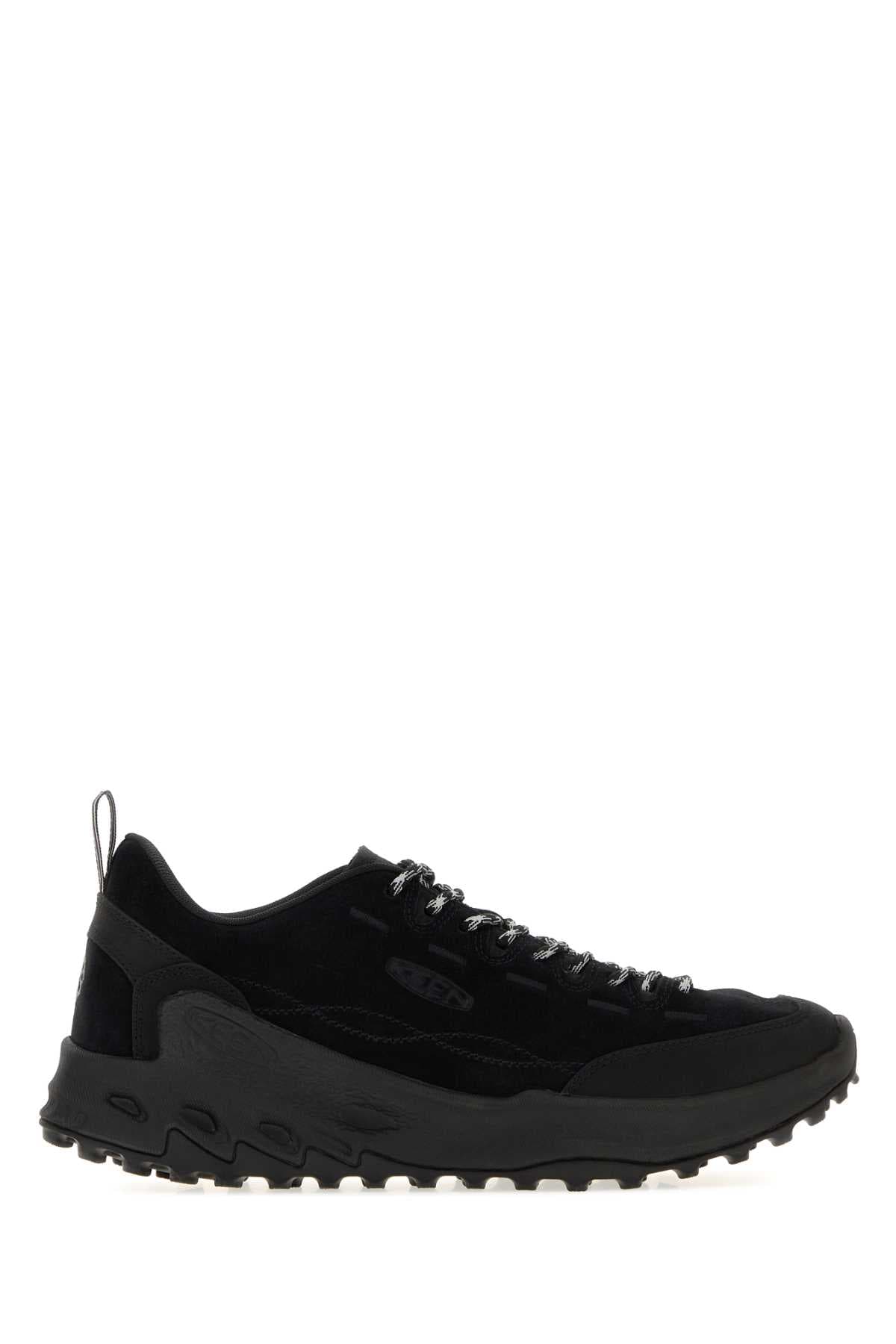 Black suede Jasper Zionic sneakers