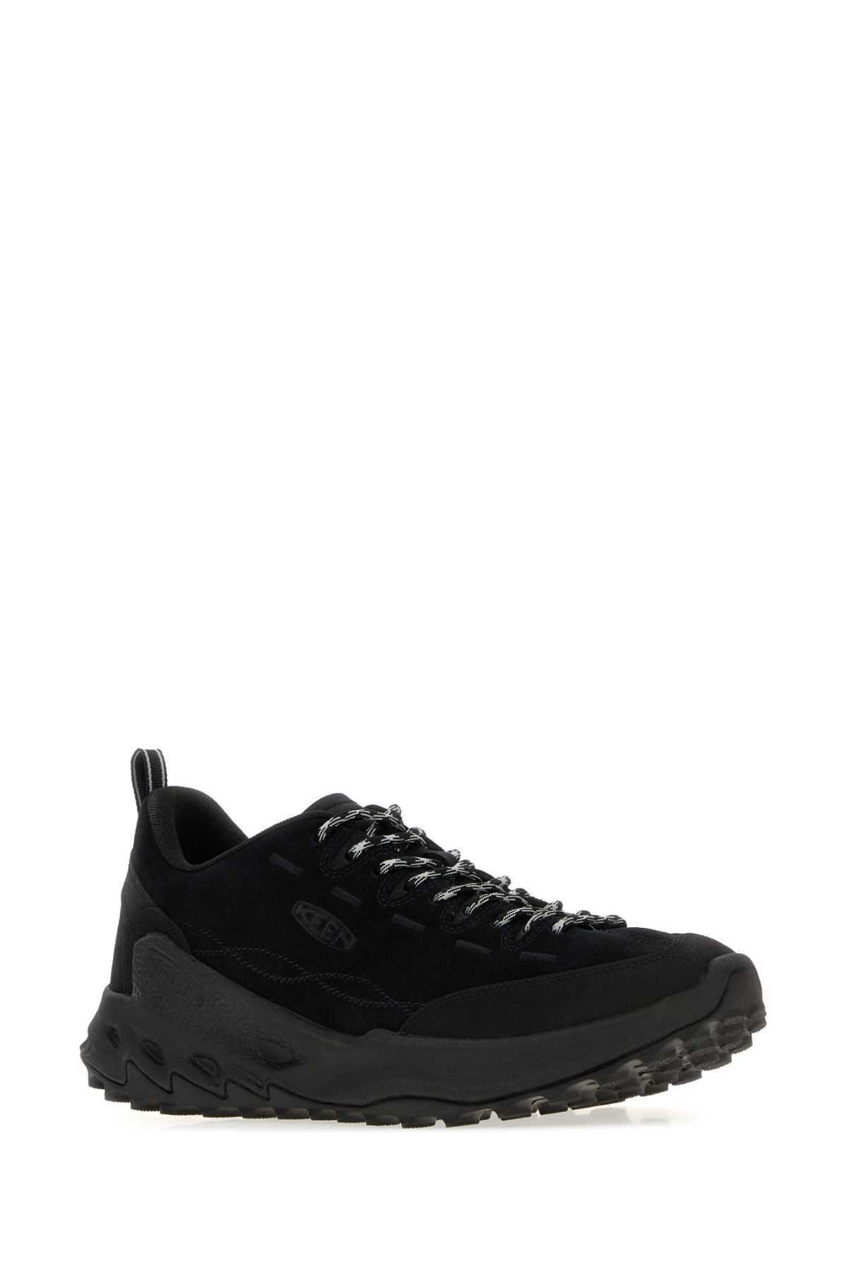 Black suede Jasper Zionic sneakers - мініатюра 2