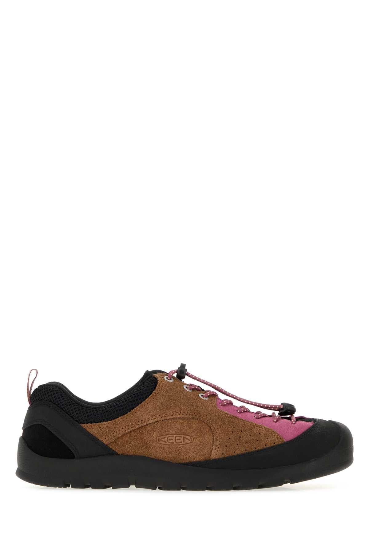 Multicolor suede and fabric Jasper Rocks sneakers