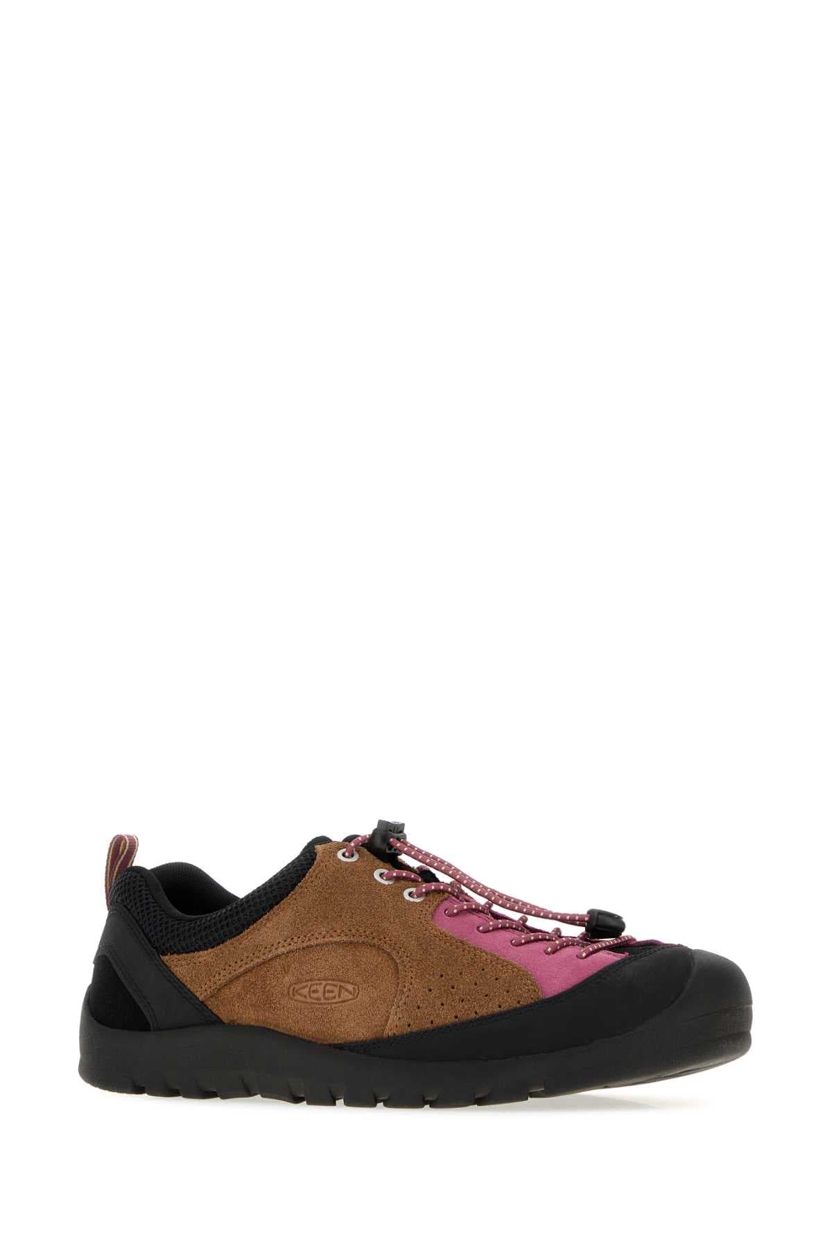 Multicolor suede and fabric Jasper Rocks sneakers - мініатюра 2