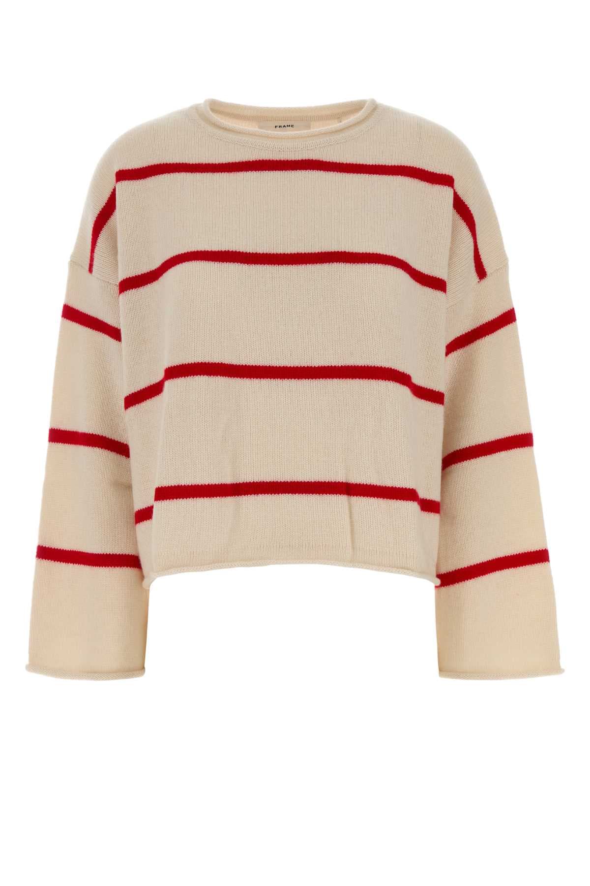 Embroidered cashmere sweater