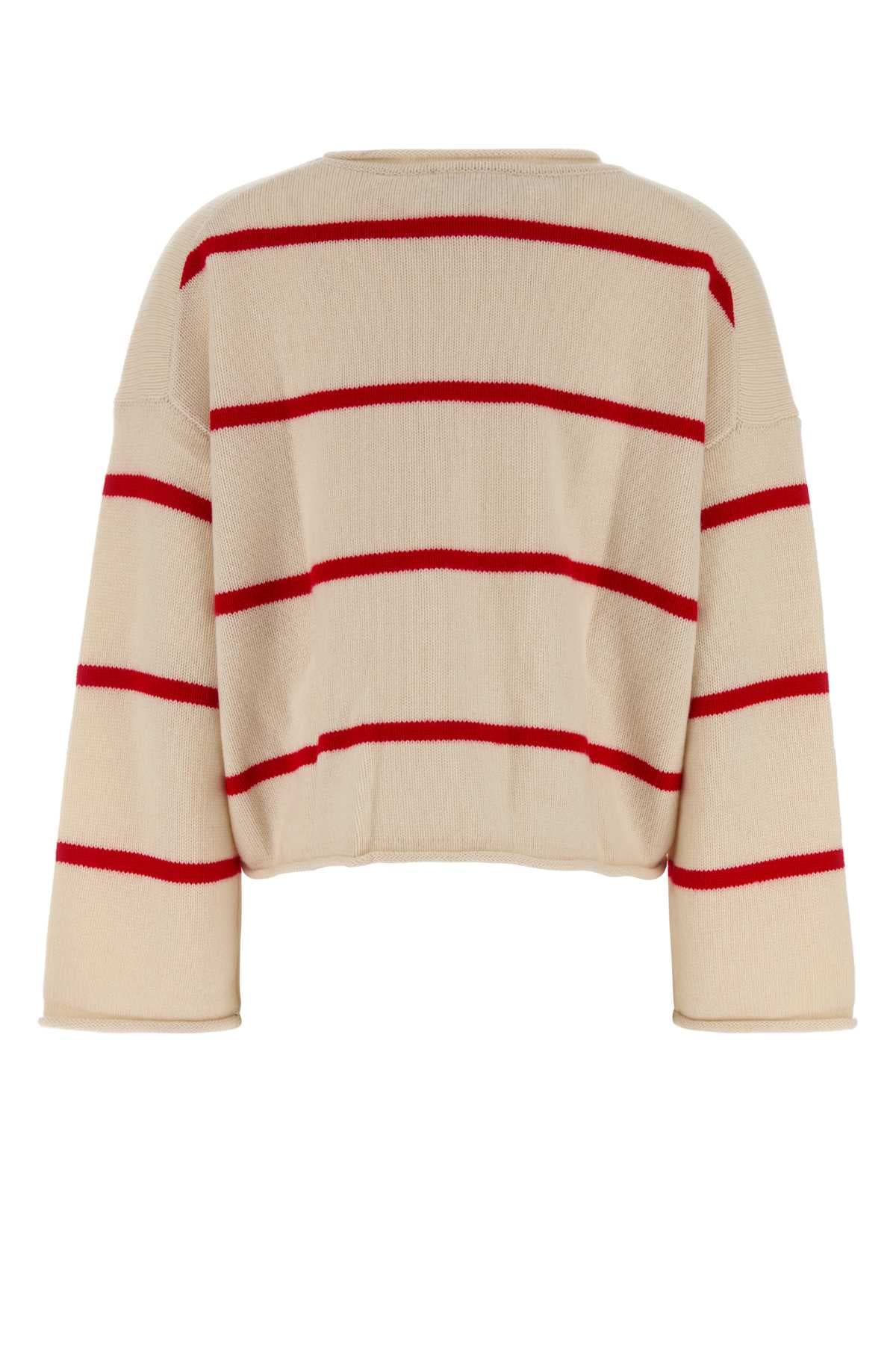 Embroidered cashmere sweater - мініатюра 2