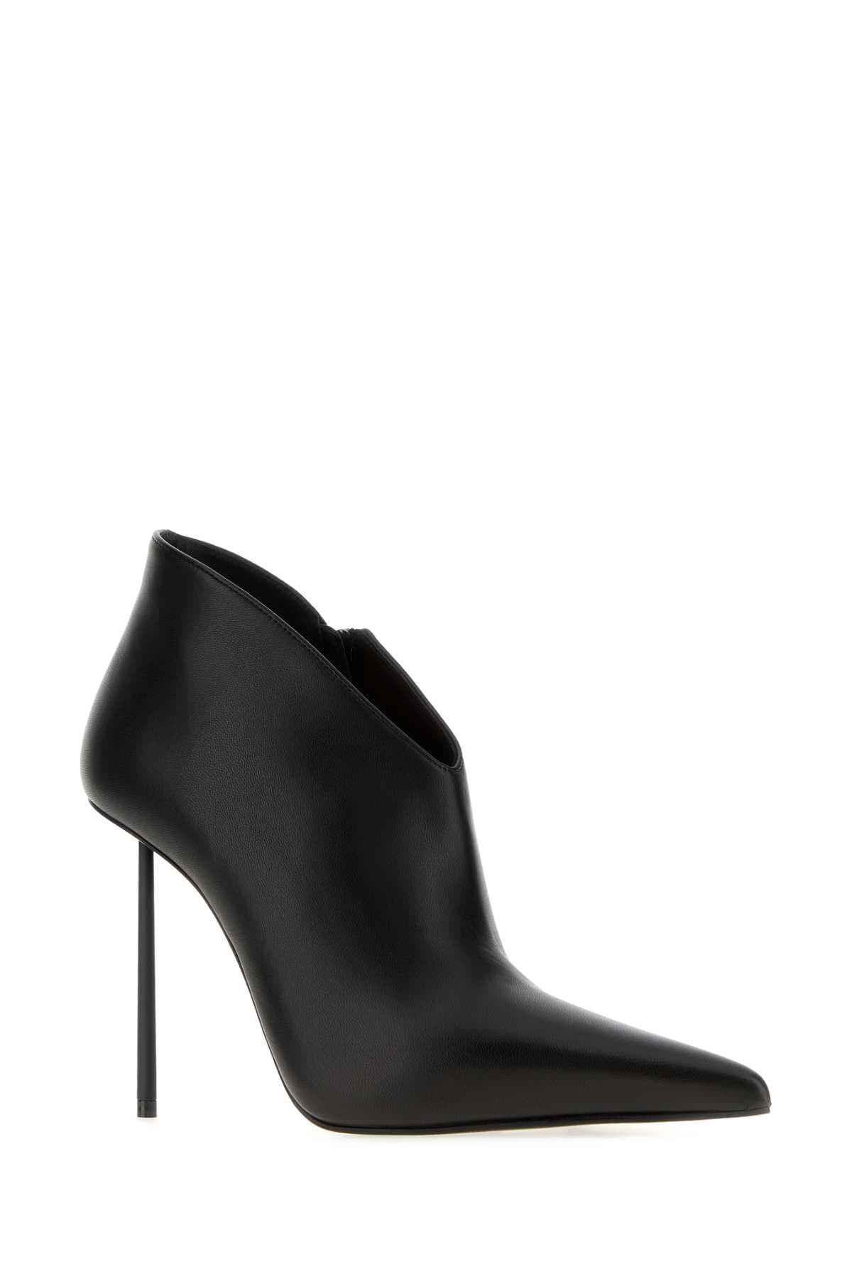 Black leather Futura Nemesi pumps - мініатюра 2