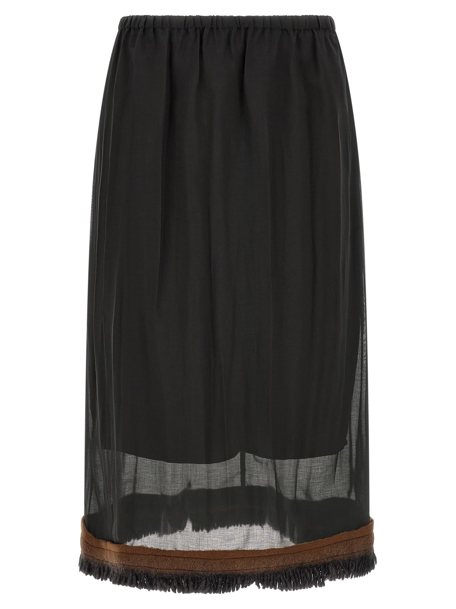 Fringed detail 'Ophelia' skirt - зображення 1