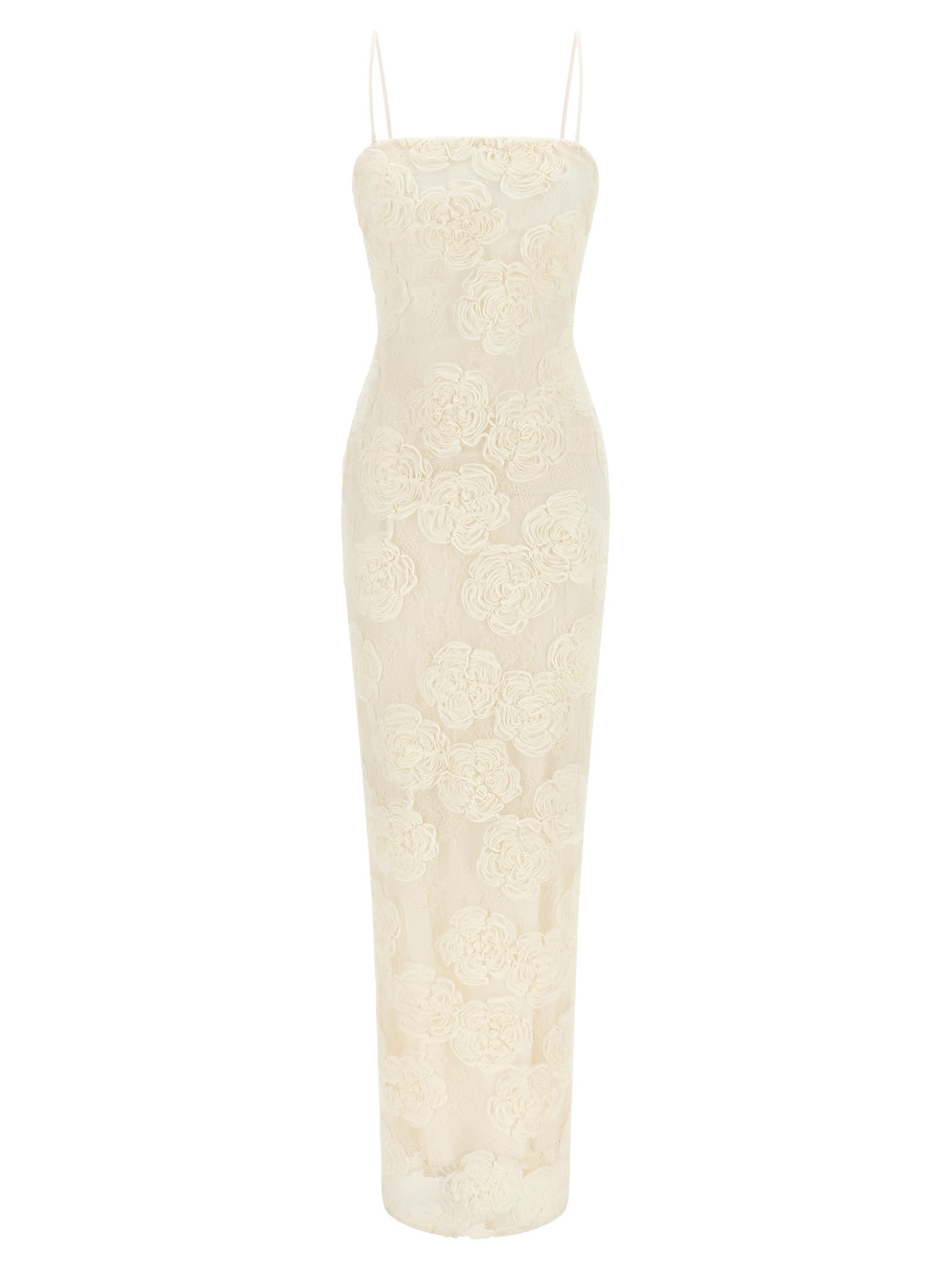 'Flower Mesh Tube' сукня