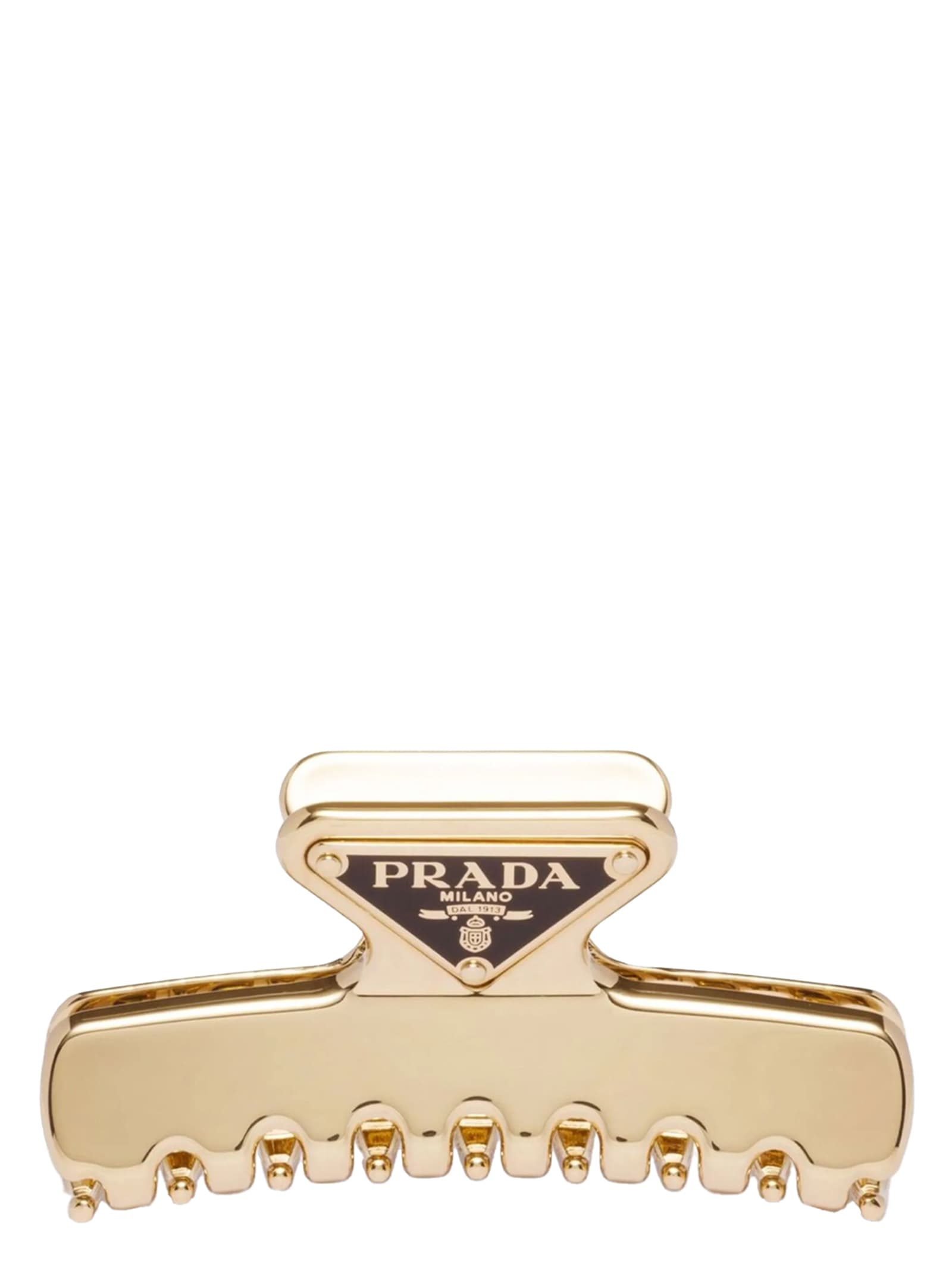 Заколка для волосся з трикутним логотипом