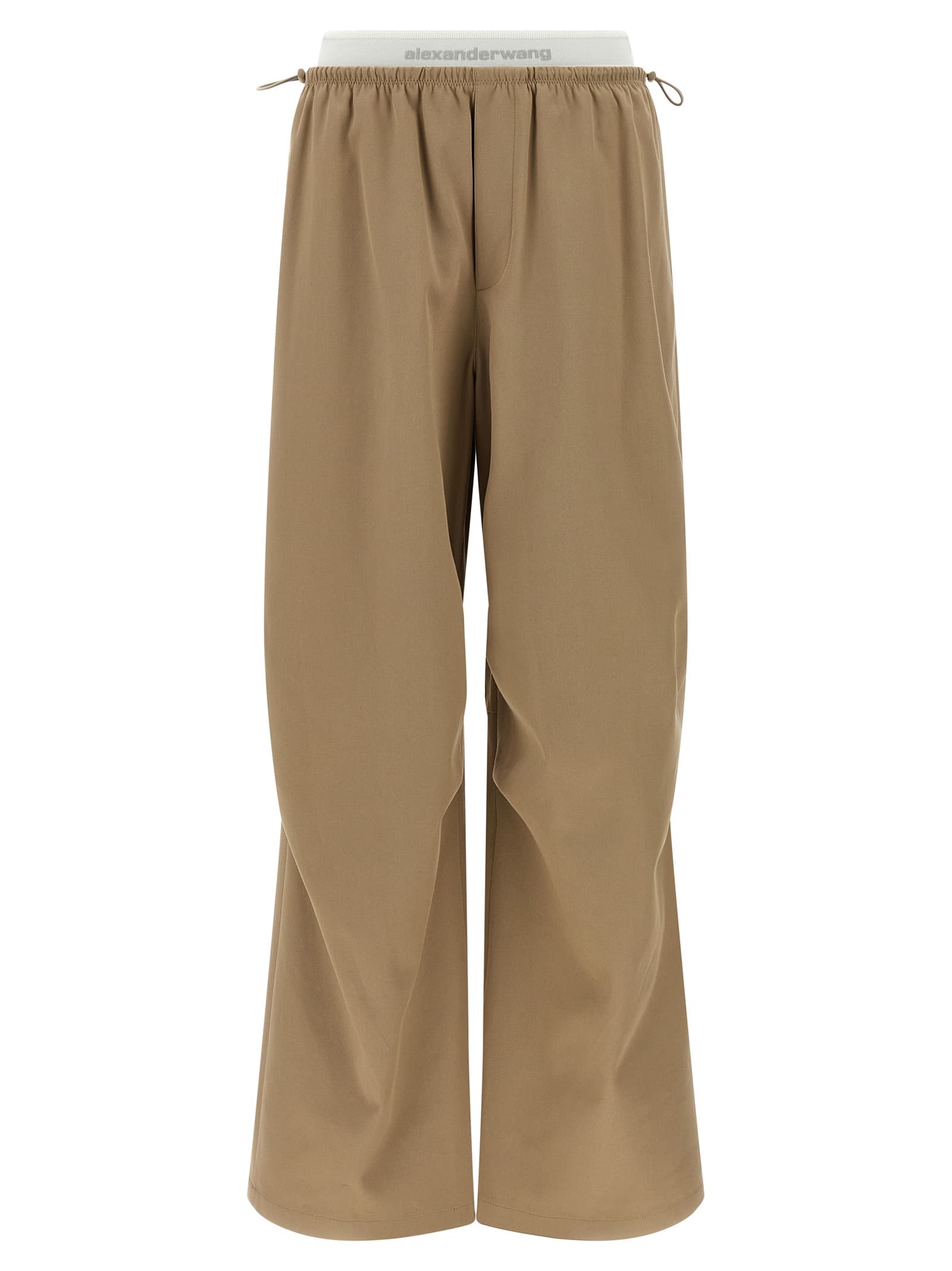 Double layer waist trousers