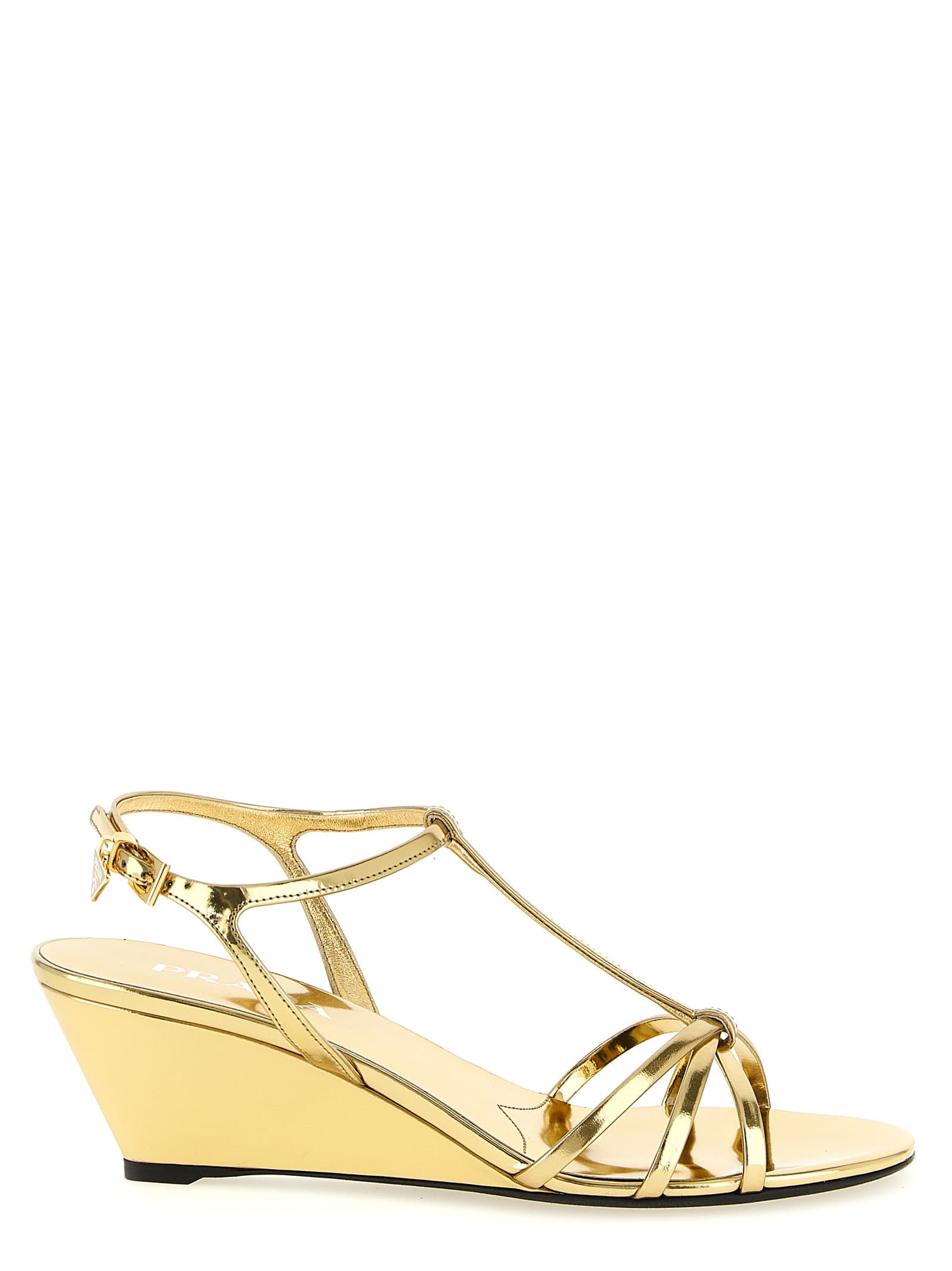 Сандалі з ламінованої шкіри