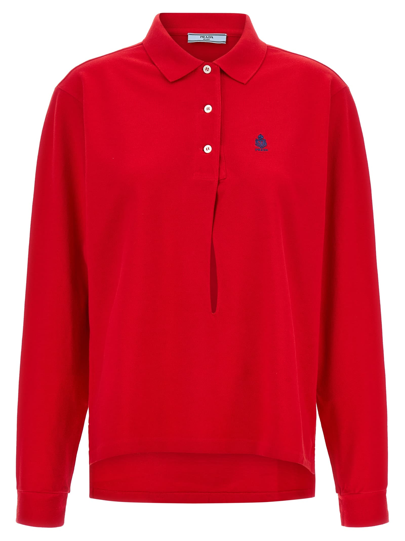 Поло з логотипною вишивкою