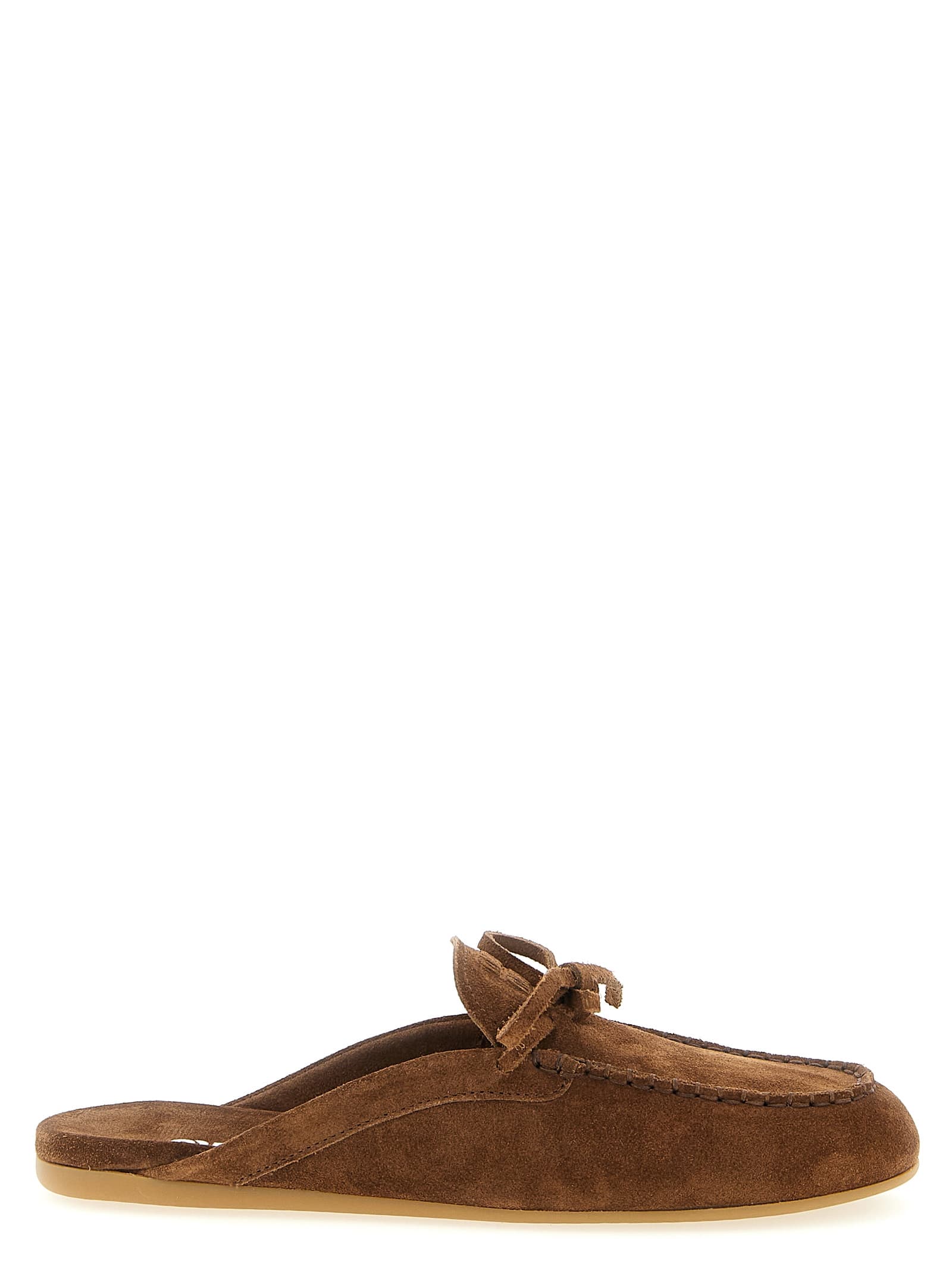 Замшеві сабо