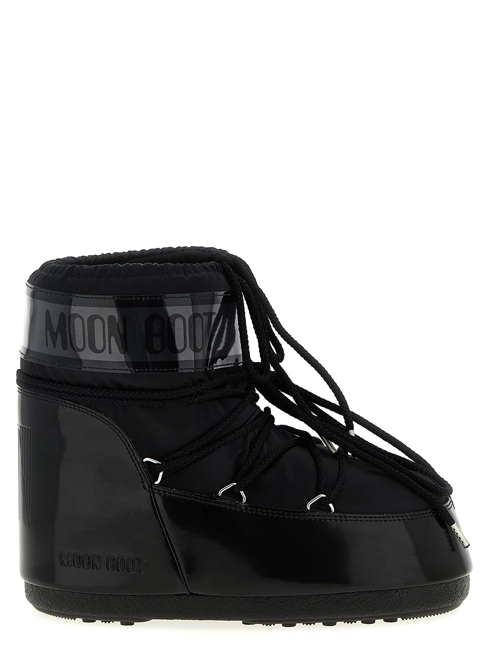 'Icon Low Glance' ankle boots