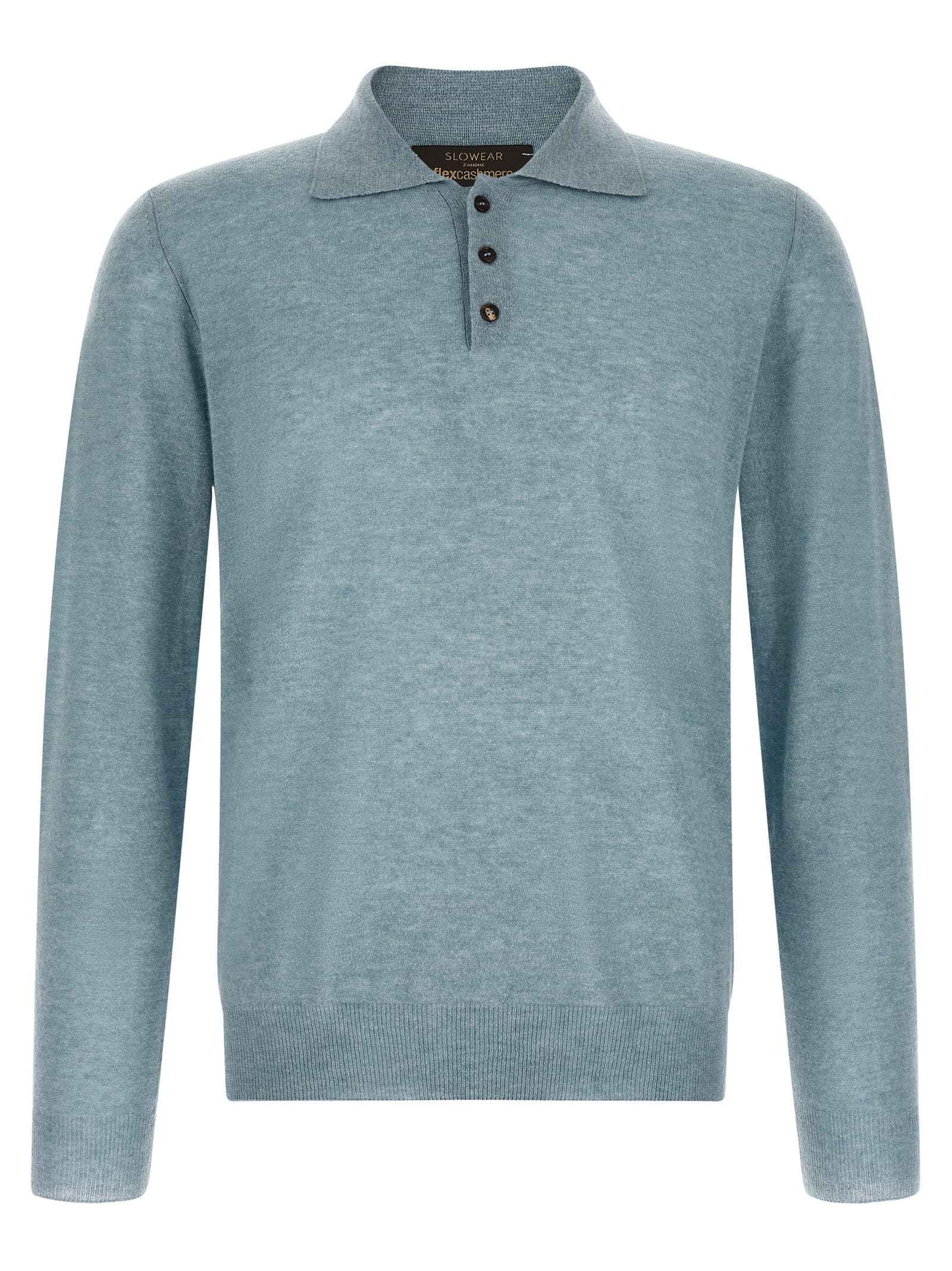 Knitted polo shirt Zanone — вʼязане поло