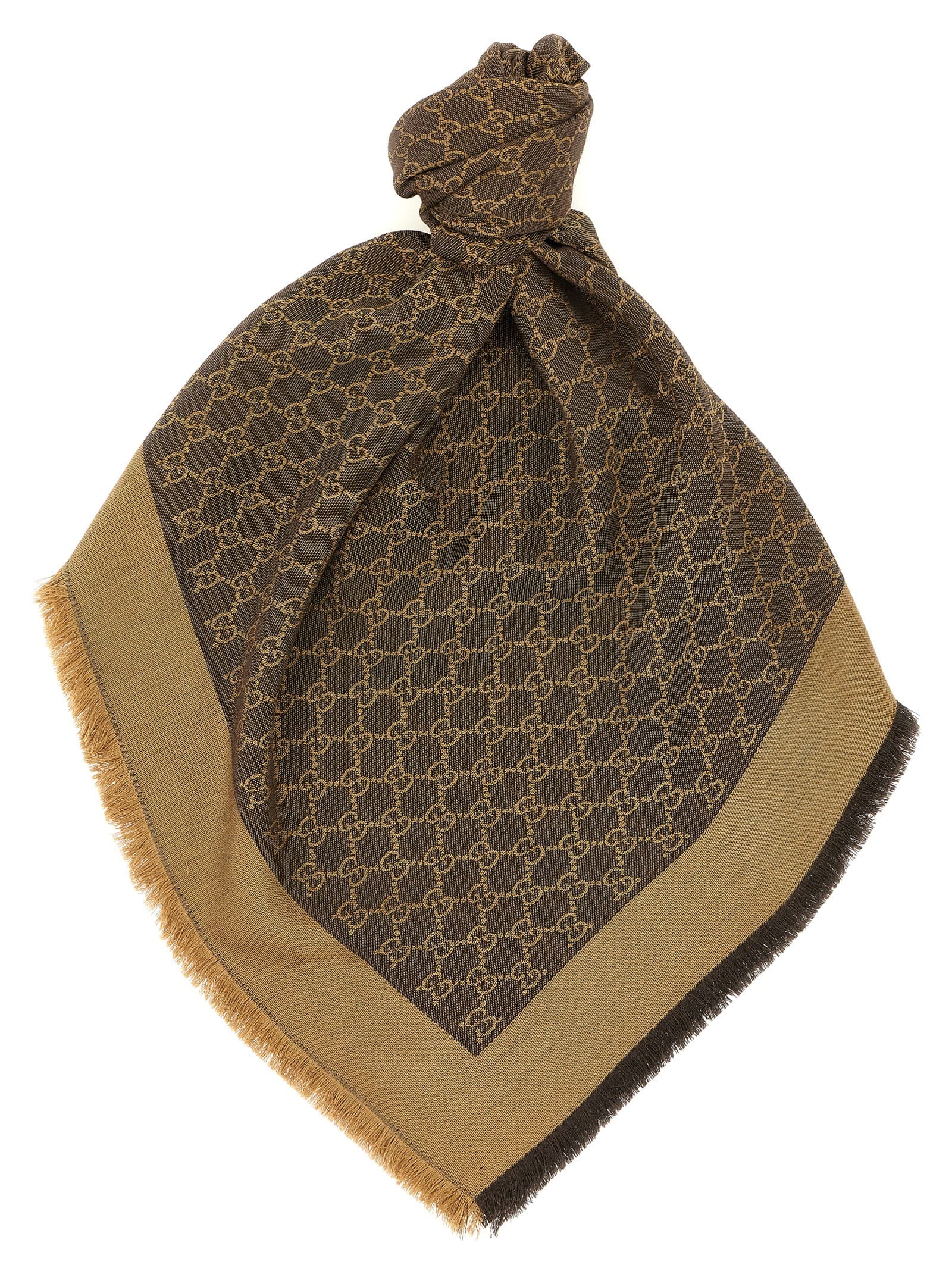 Шаль з вовни та шовку GG