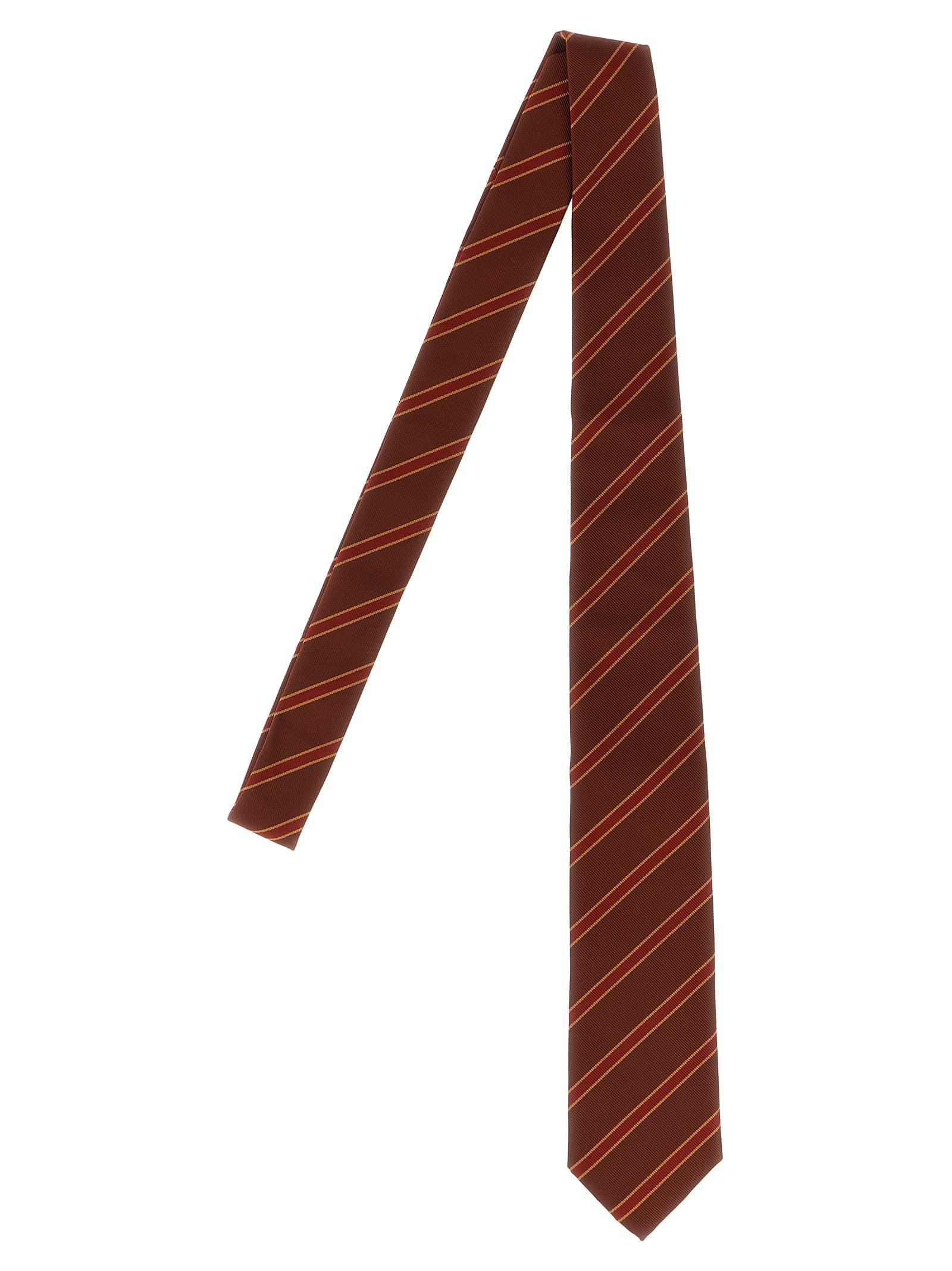 Striped tie